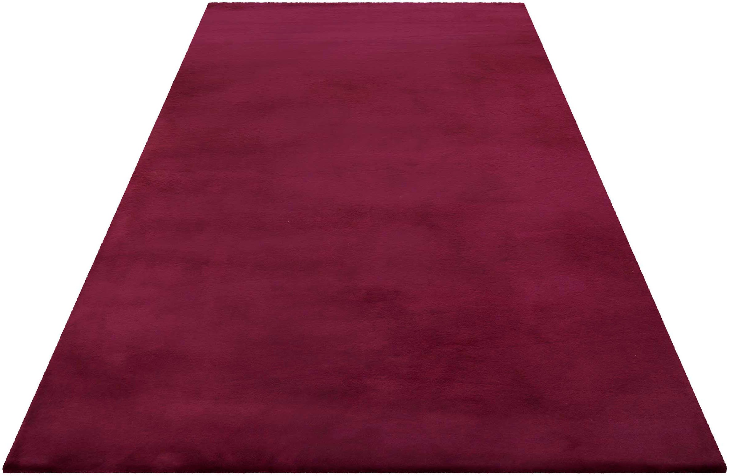 Esprit Hochflor-Teppich »Alice ESP-4377 , Kunstfell« rechteckig 25 mm Höhe Kaninchenfell-Haptik, besonders weich und dicht, für alle Räume