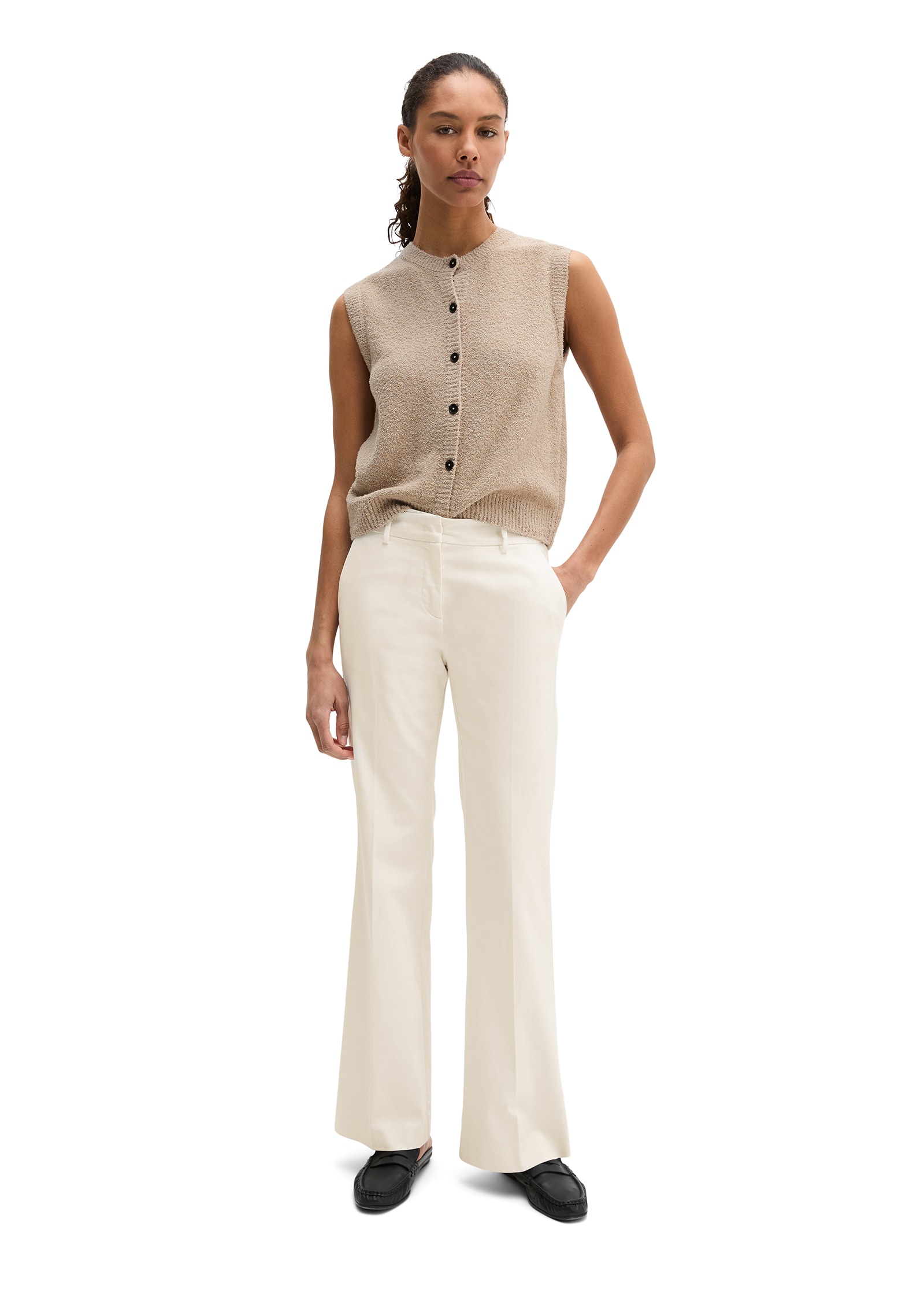 Marc O'Polo Stretch-Hose »MARTHE Flared«  Model MARTHE flared fit, superstretch, mid waist