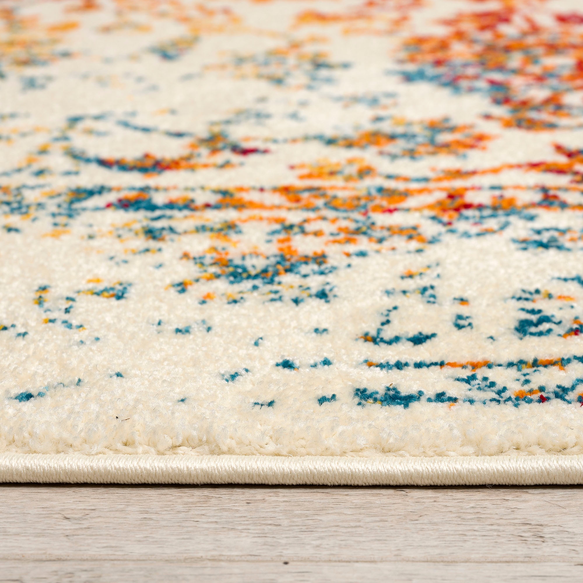 Sanat Teppich »Vintage 1606« rechteckig 13 mm Höhe Wohnzimmer, Kurzflor, Vintage Look, Retro