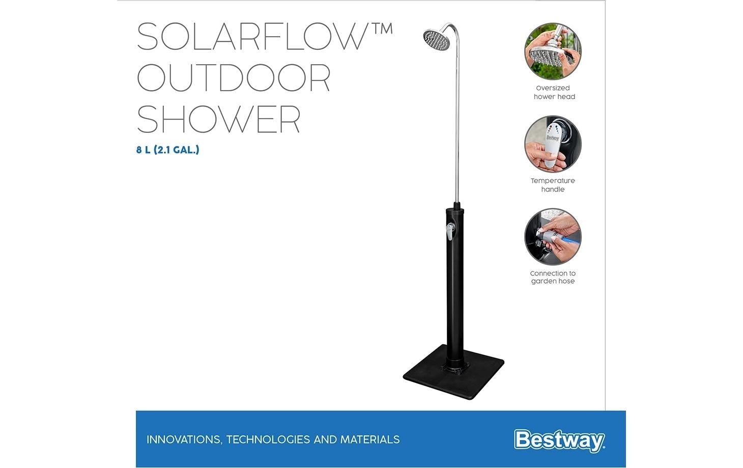 Bestway Douche de jardin »Solarflow 8 Liter«