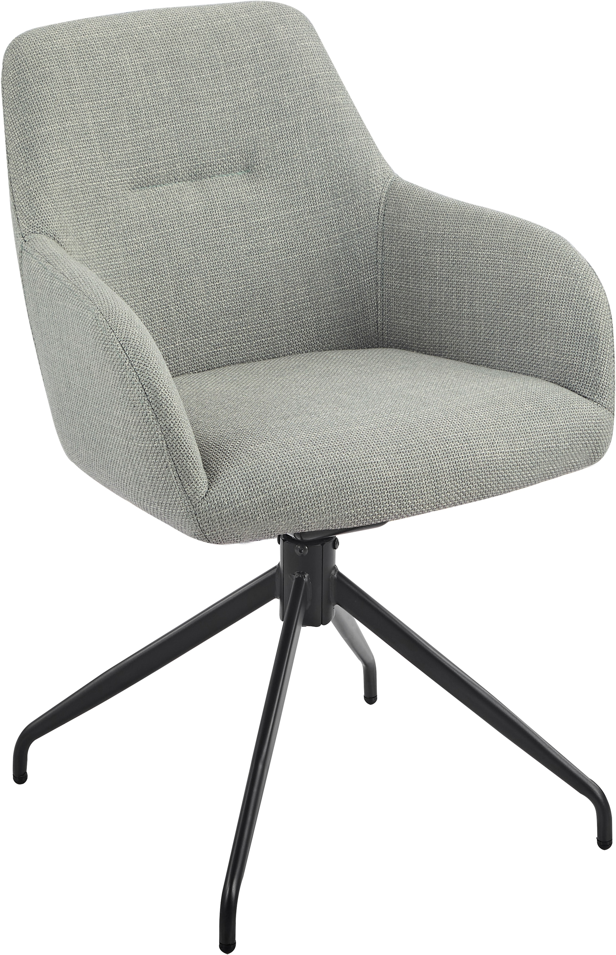 HELA Chaise avec accoudoirs »TRIEST« (Ensemble) 1 cuisfauteuil pivotant à 360°, cadre plié, fonction relax, accoudoirs