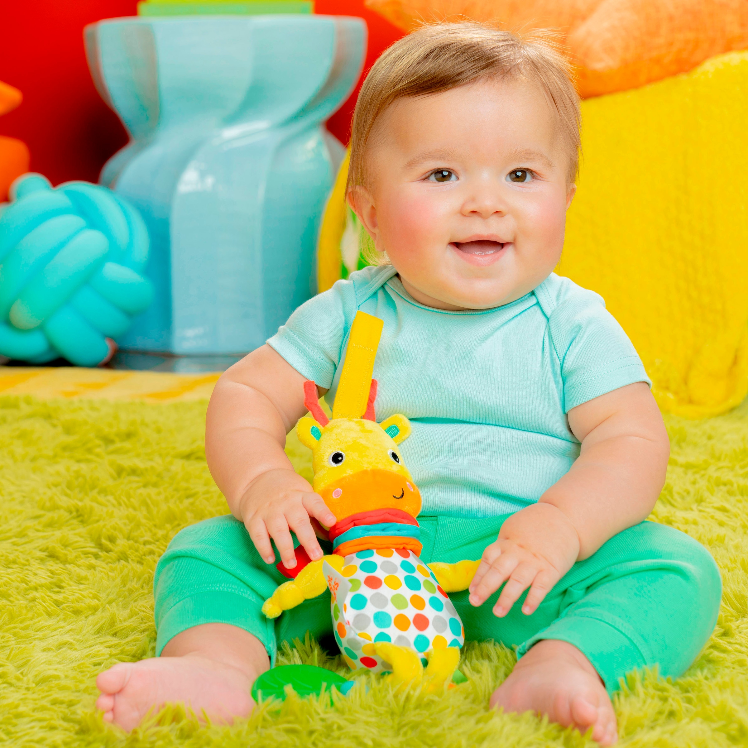 Bright Starts Lernspielzeug »Bright Starts Pull, Play & Boogie  Musical Activity Toy« mit Sound