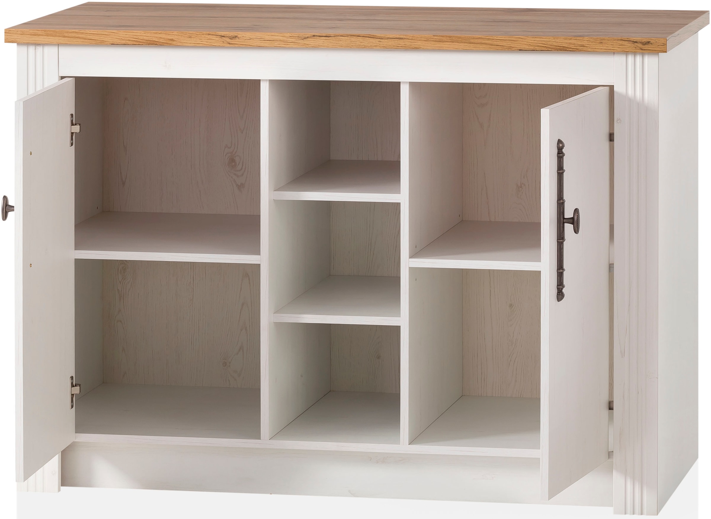 GOODproduct Küche »KS-Westminster« Breite 186 cm, ohne E-Geräte