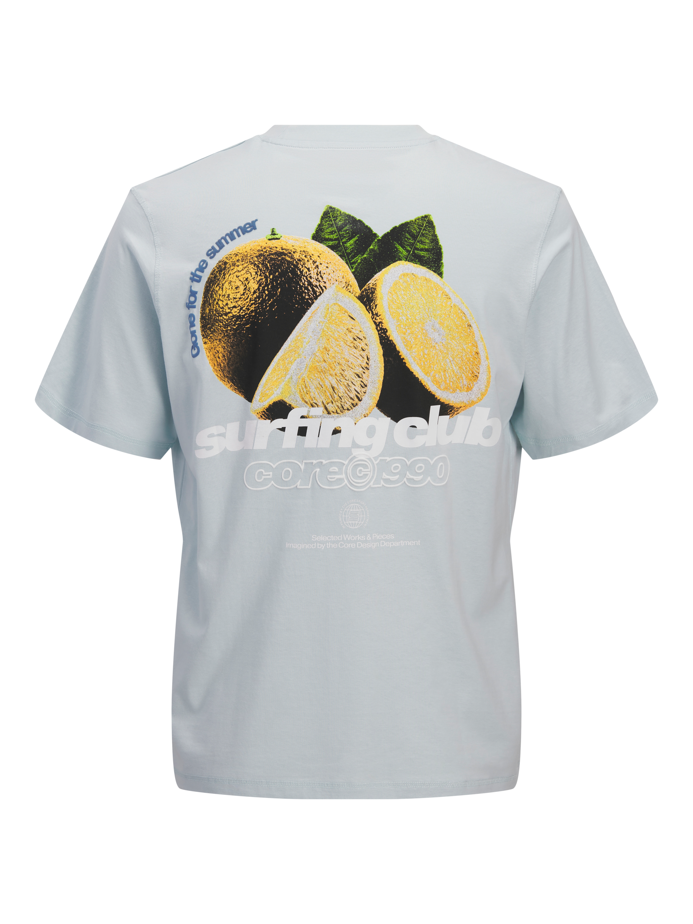 Jack & Jones T-Shirt »JCOMARINA BACK PRINT TEE SS CREW NECK« mit Print