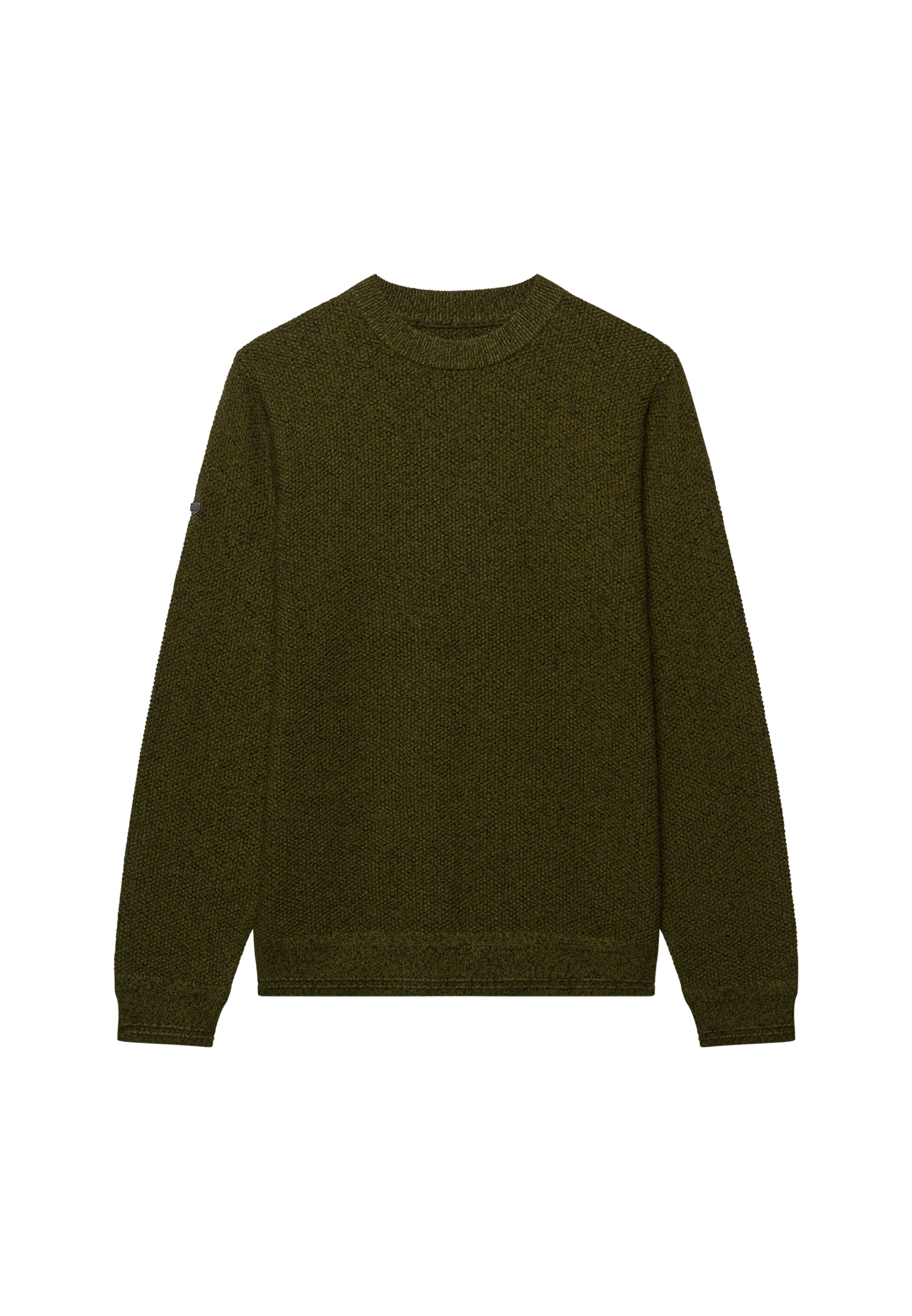 Superdry Pull à col rond »TEXTURE KNIT JUMPER« Baumwolle, regular fit