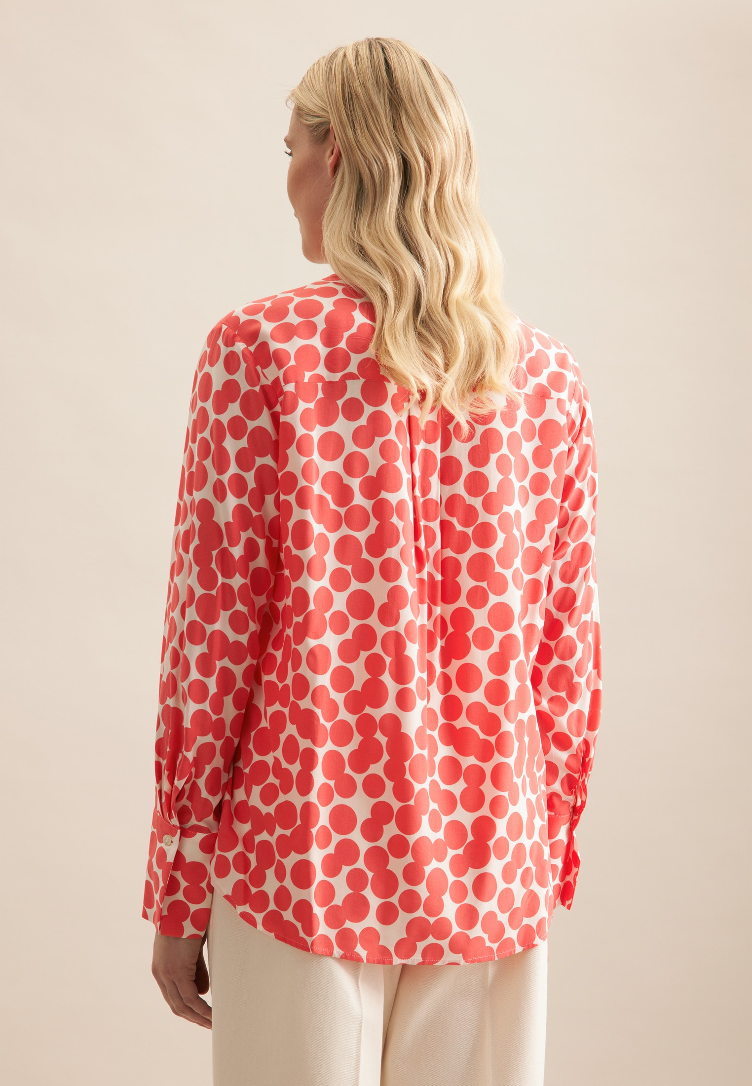 seidensticker Blouse classique »Schwarze Rose« Tunika Punkte