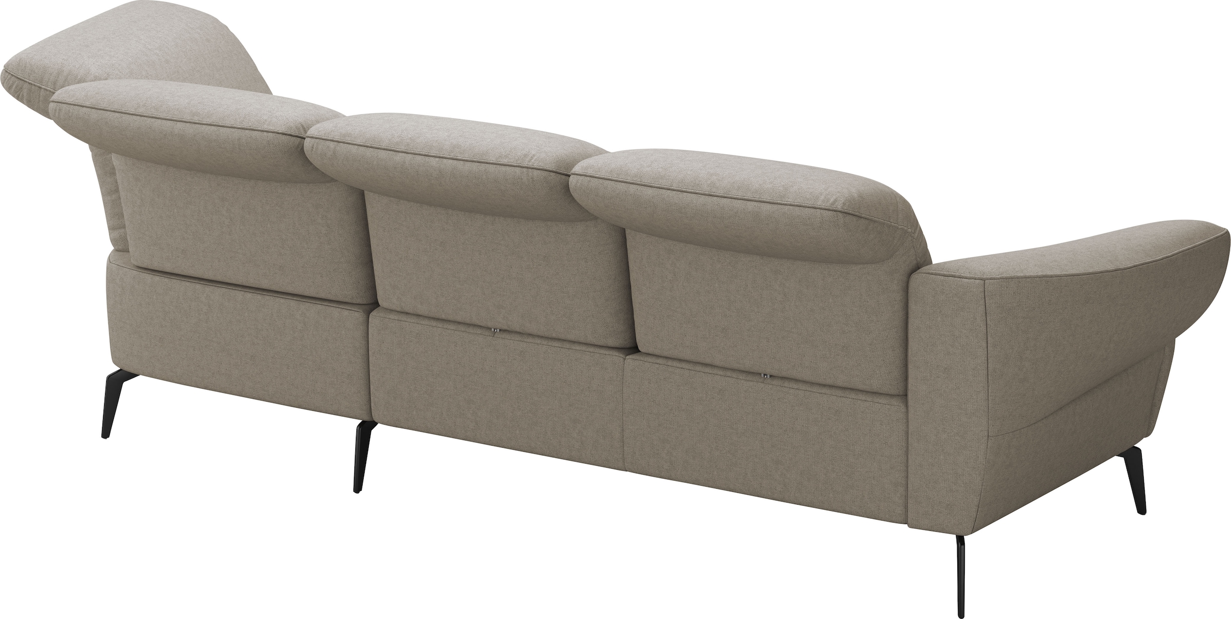 sit&more Ecksofa »Dance, L-Form, inkl. Sitztiefenverstellung« inkl. Click&Seat, optional mit Kopfteilverstellung