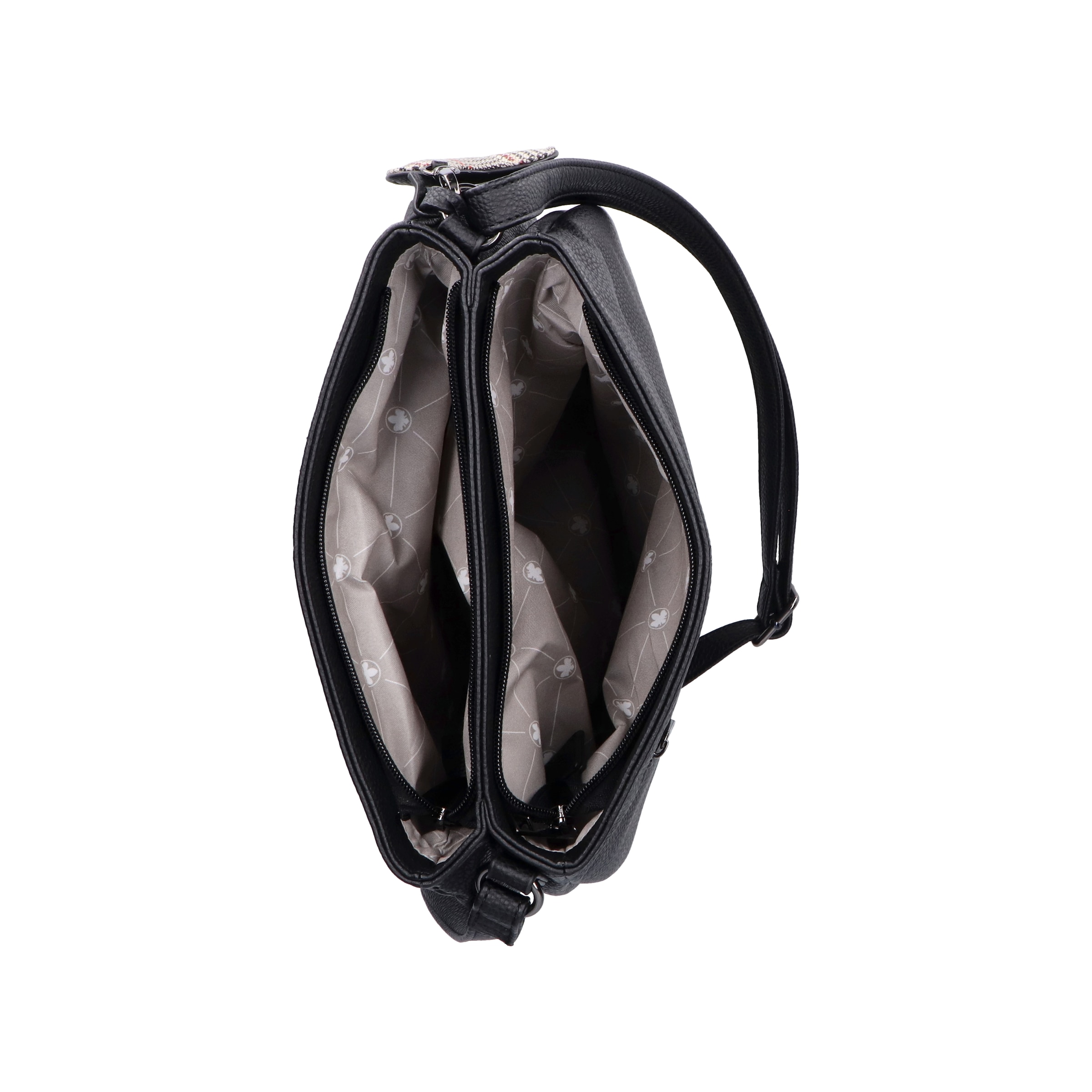 Rieker Sac à bandoulière sac d'épaule, sac à main femme avec deux compartiments principaux