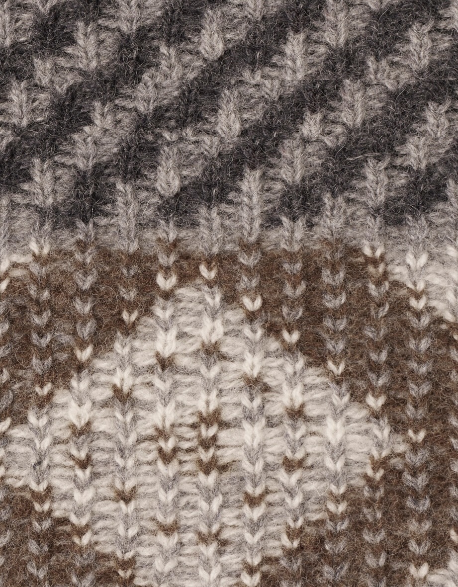 bugatti Norwegerpullover »Regular Fit« mit Stehkragen