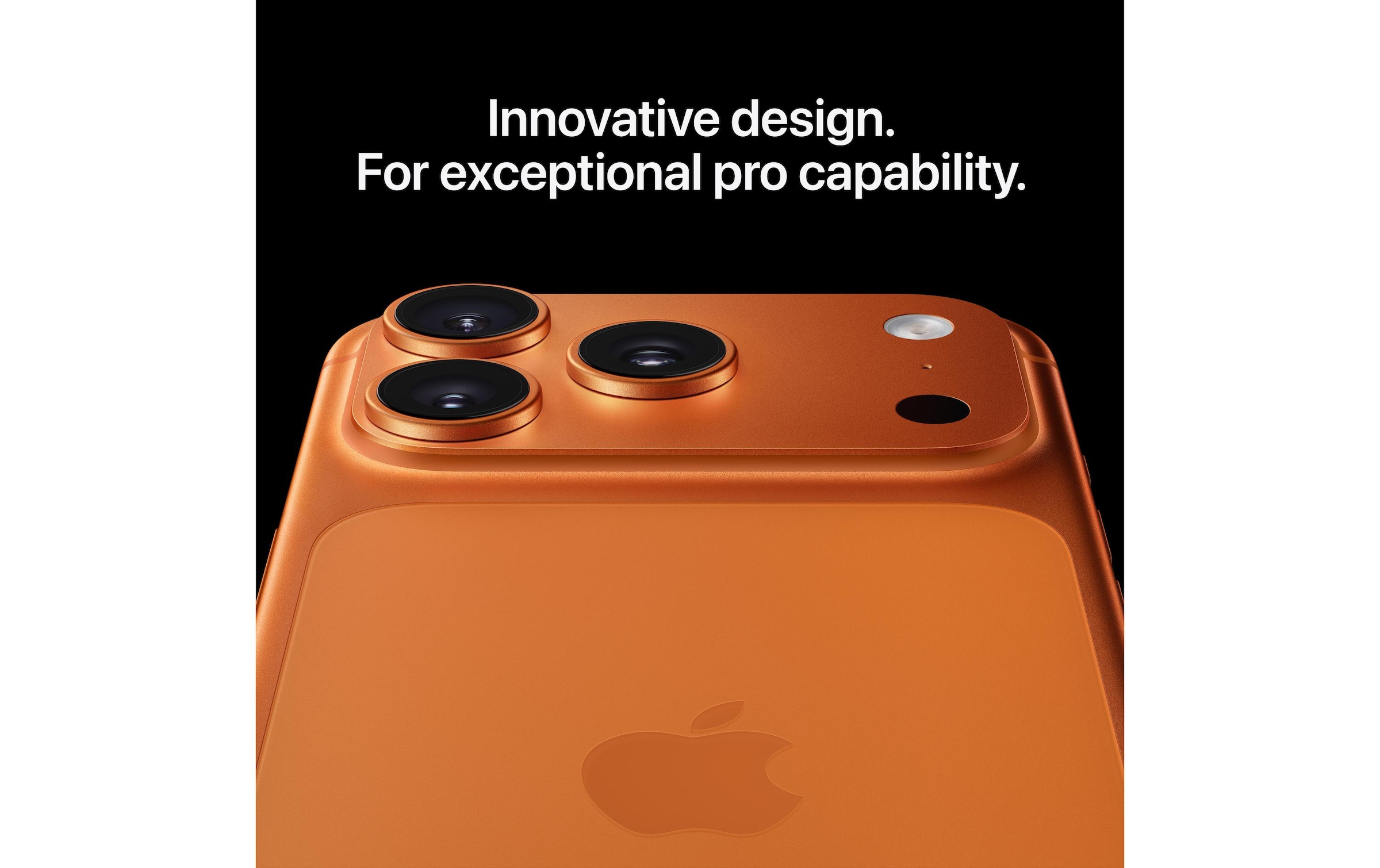 Apple Smartphone »iPhone 17 Pro« Orange Induktionsladung