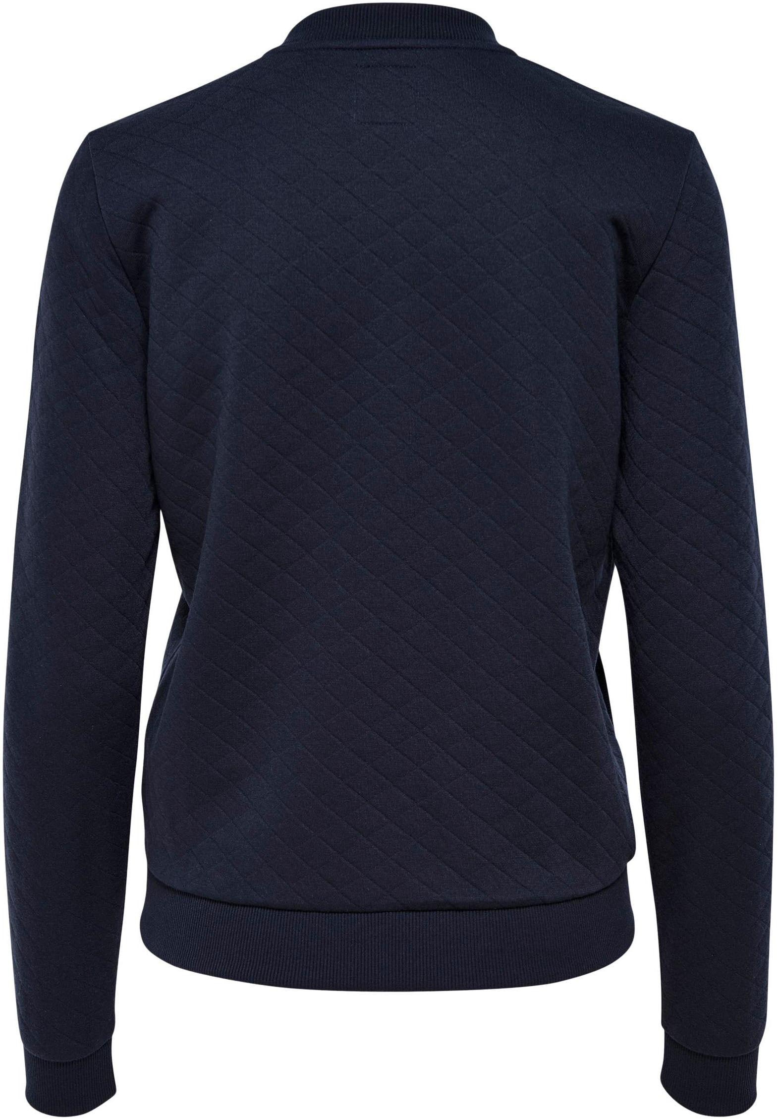 ONLY Veste sweat »ONLJOYCE L/S BOMBER SWT NOOS« Polyester, coupe régulière