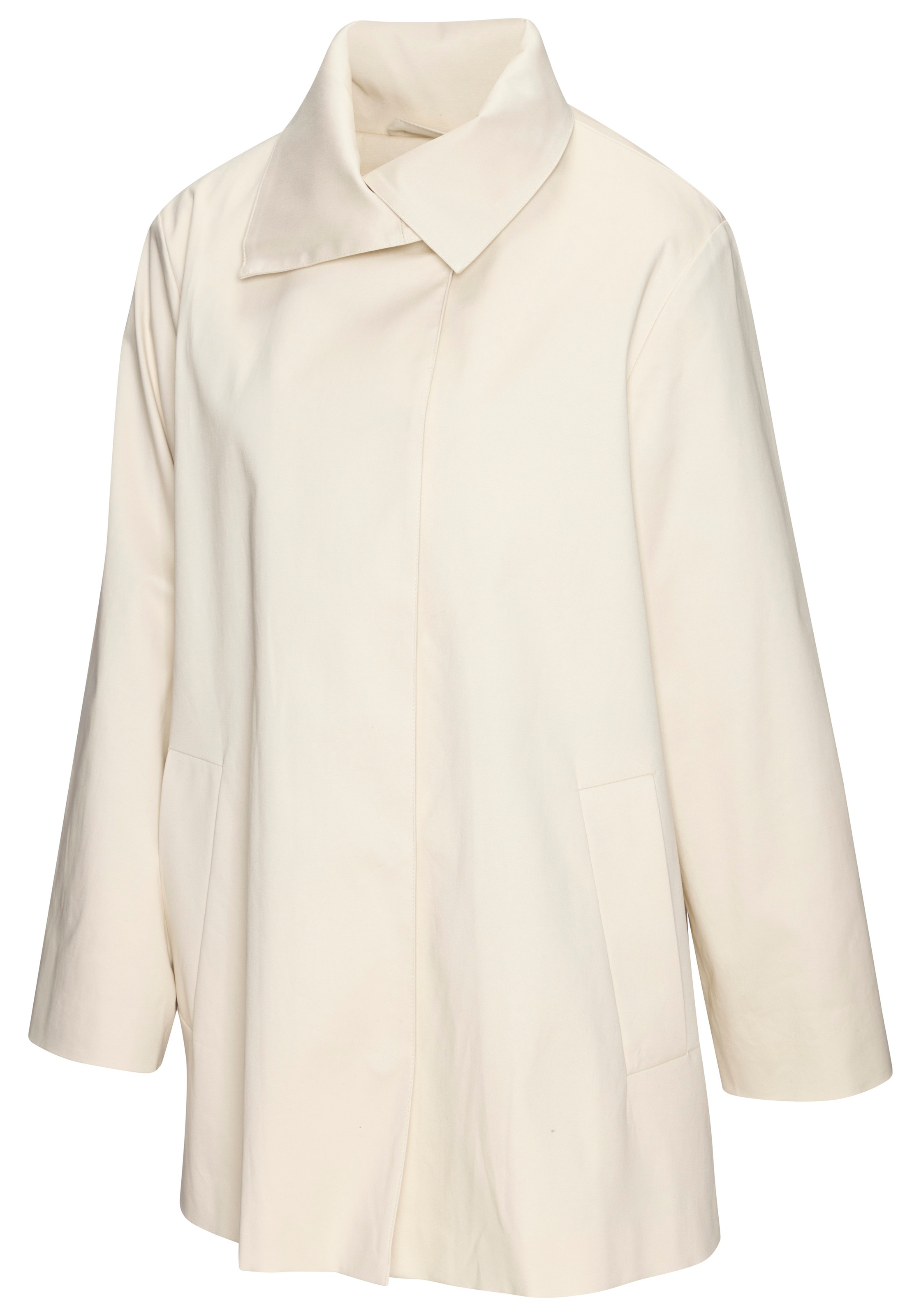 LASCANA Langjacke mit breitem Kragen