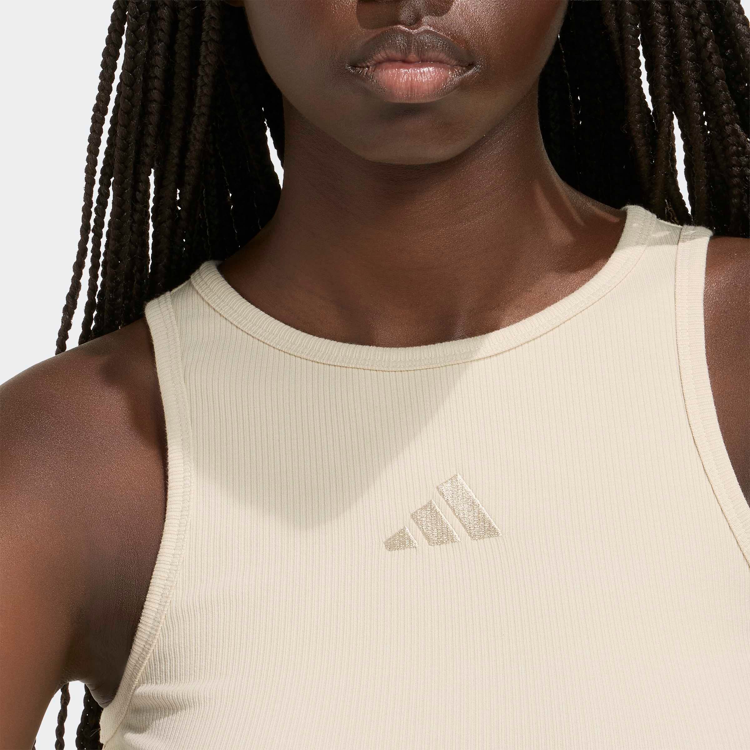 adidas Sportswear Débardeur »W AK SL RIB TNK« style sportif, pour mode sport et streetwear, longueur normale