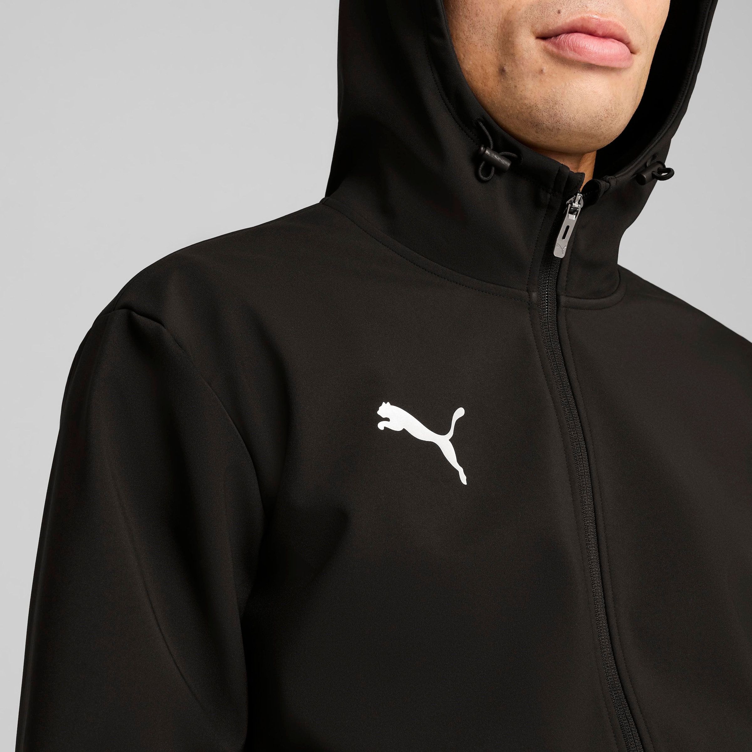 PUMA Veste softshell »TEAMADDITIONS SOFTSHELL JACKET« avec capuche pour football et activités sportives, avec capuche