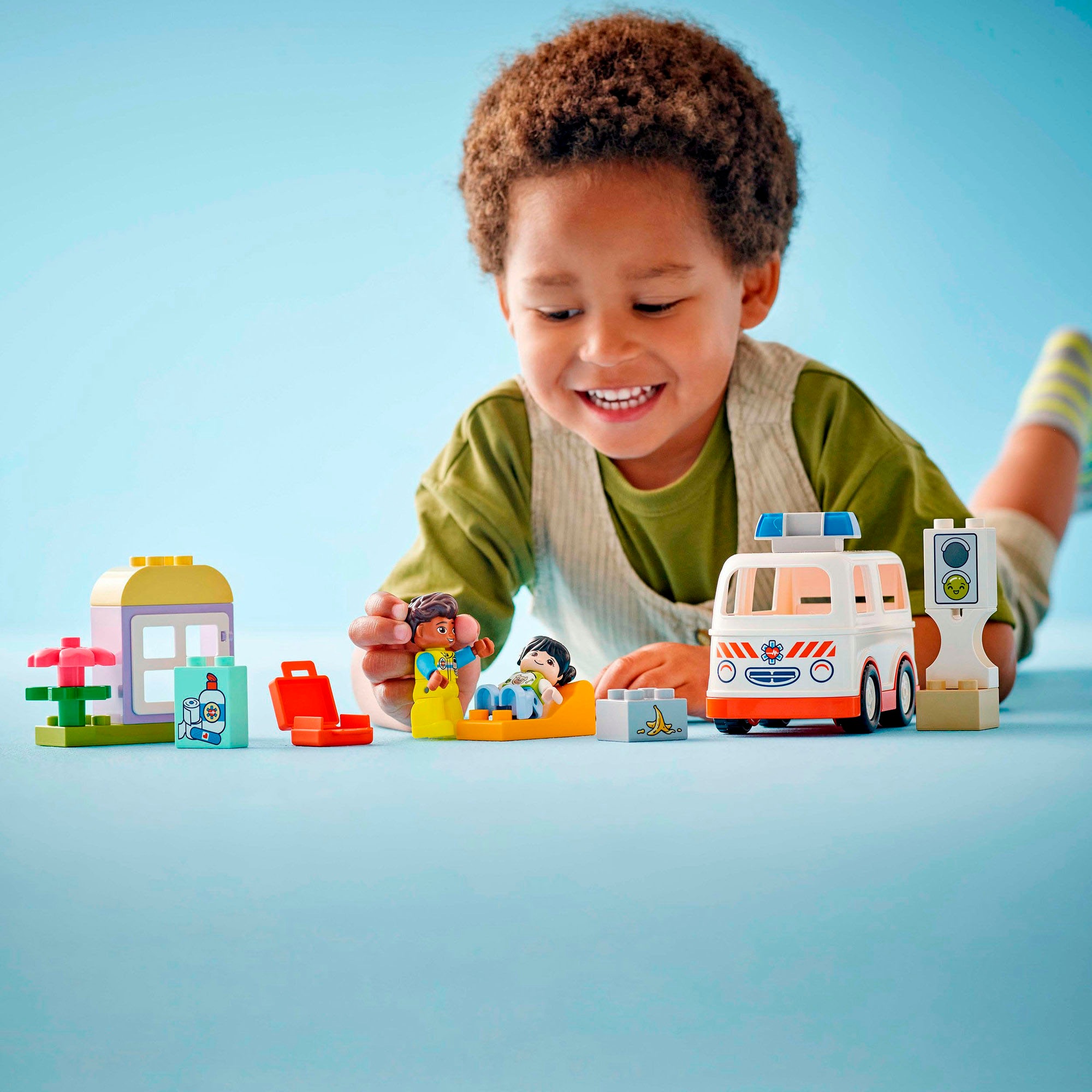 LEGO® Pions de construction »Rettungswagen mit Fahrer (10447), LEGO DUPLO Town« Made in Europe