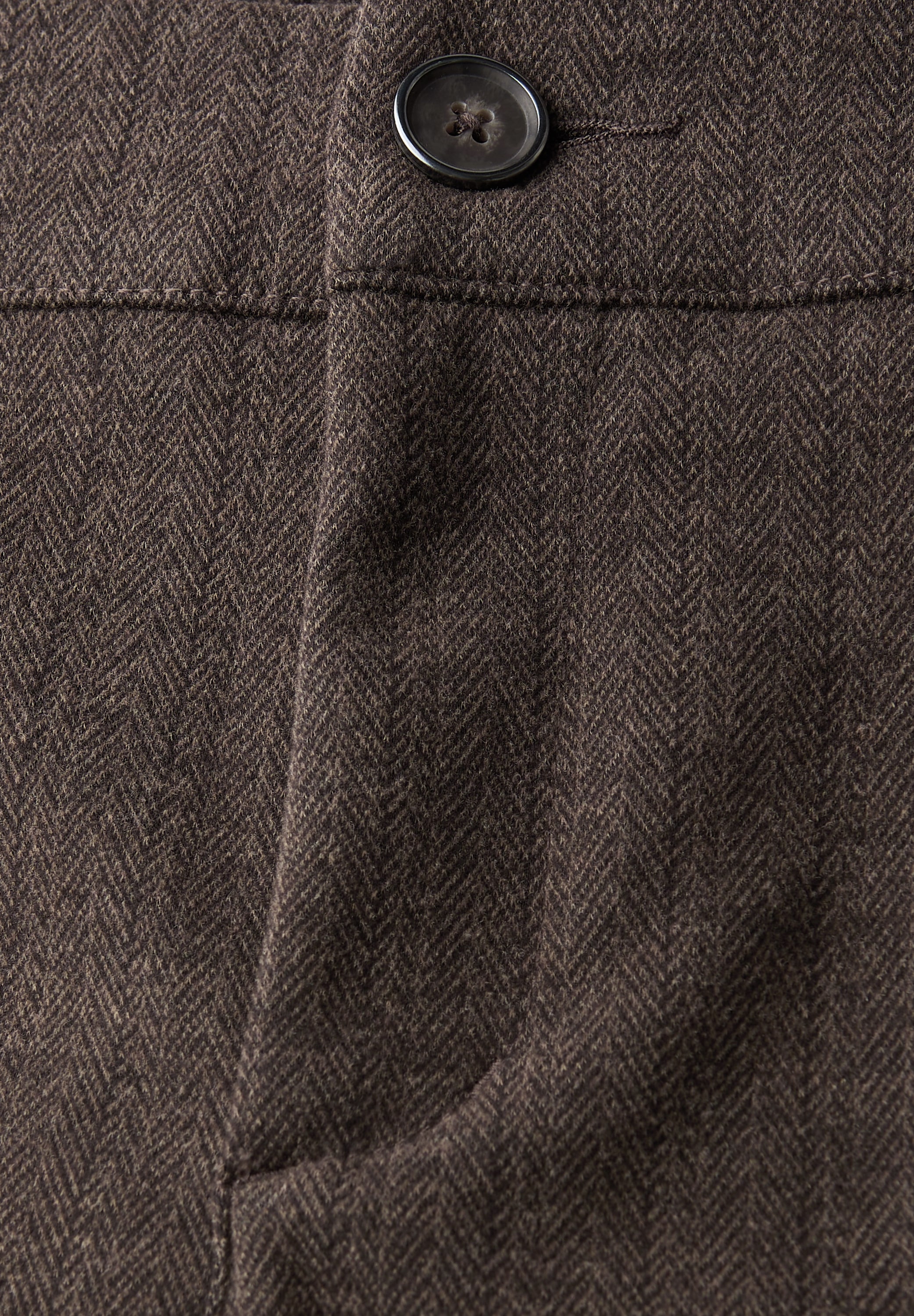 STREET ONE Stoffhose  im Nadelstreifen-Look