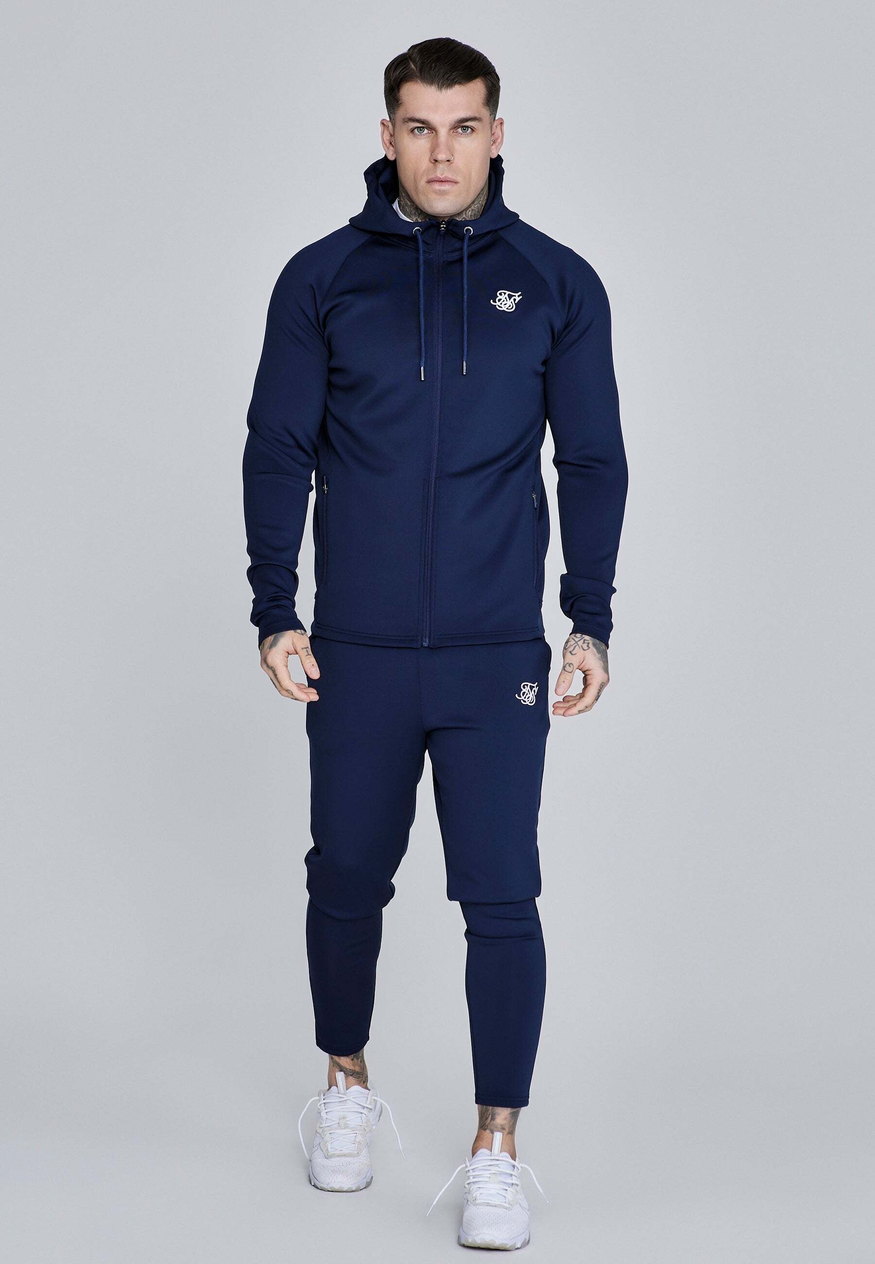 Siksilk Sweatjacke »Siksilk Sweatjacke Essentials Poly FullZip Hoodie«