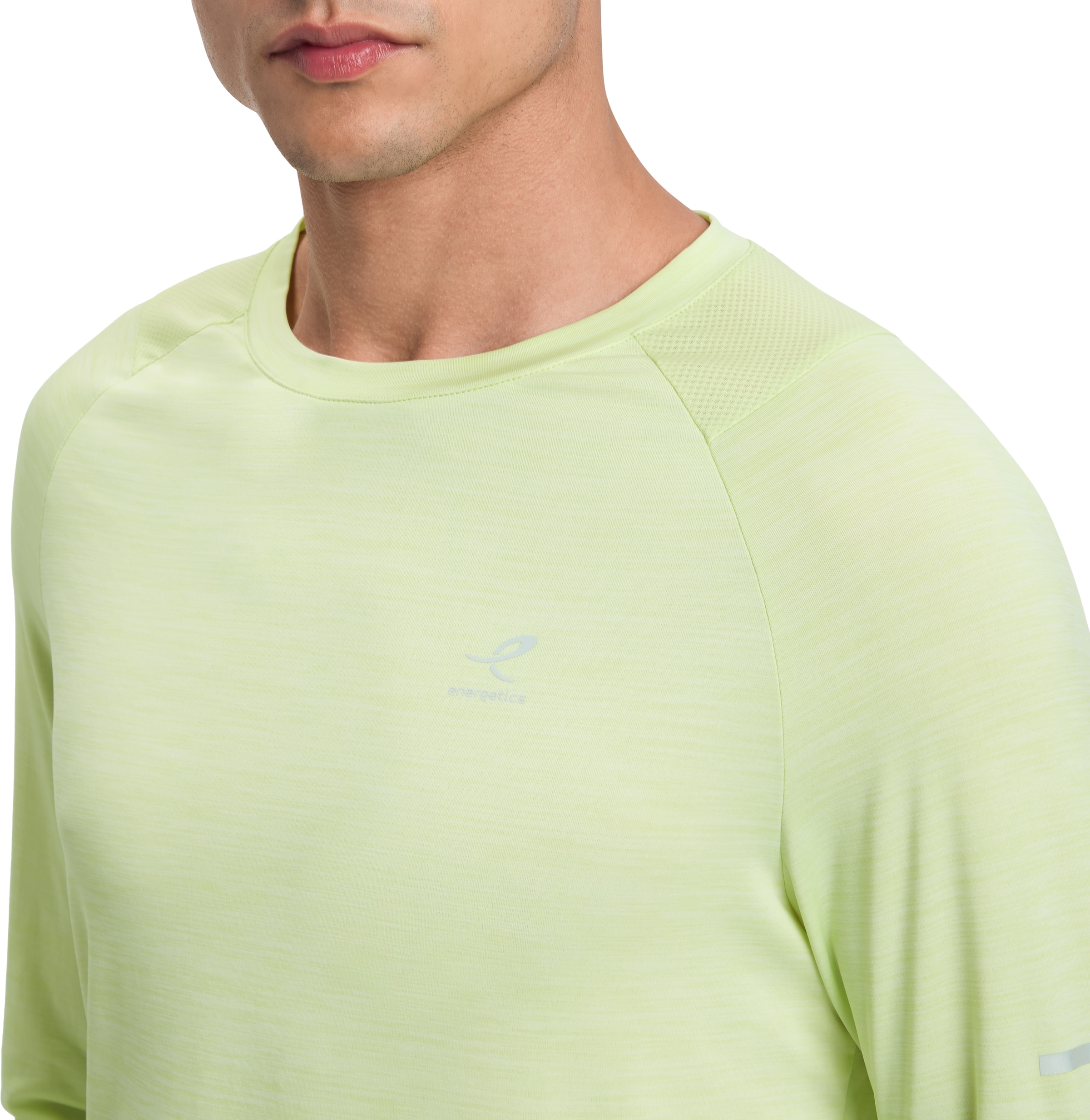 Energetics Laufshirt »HE.-LANGARMSHIRT AILO LS M« mit atmungsaktiven Mesheinsätzen