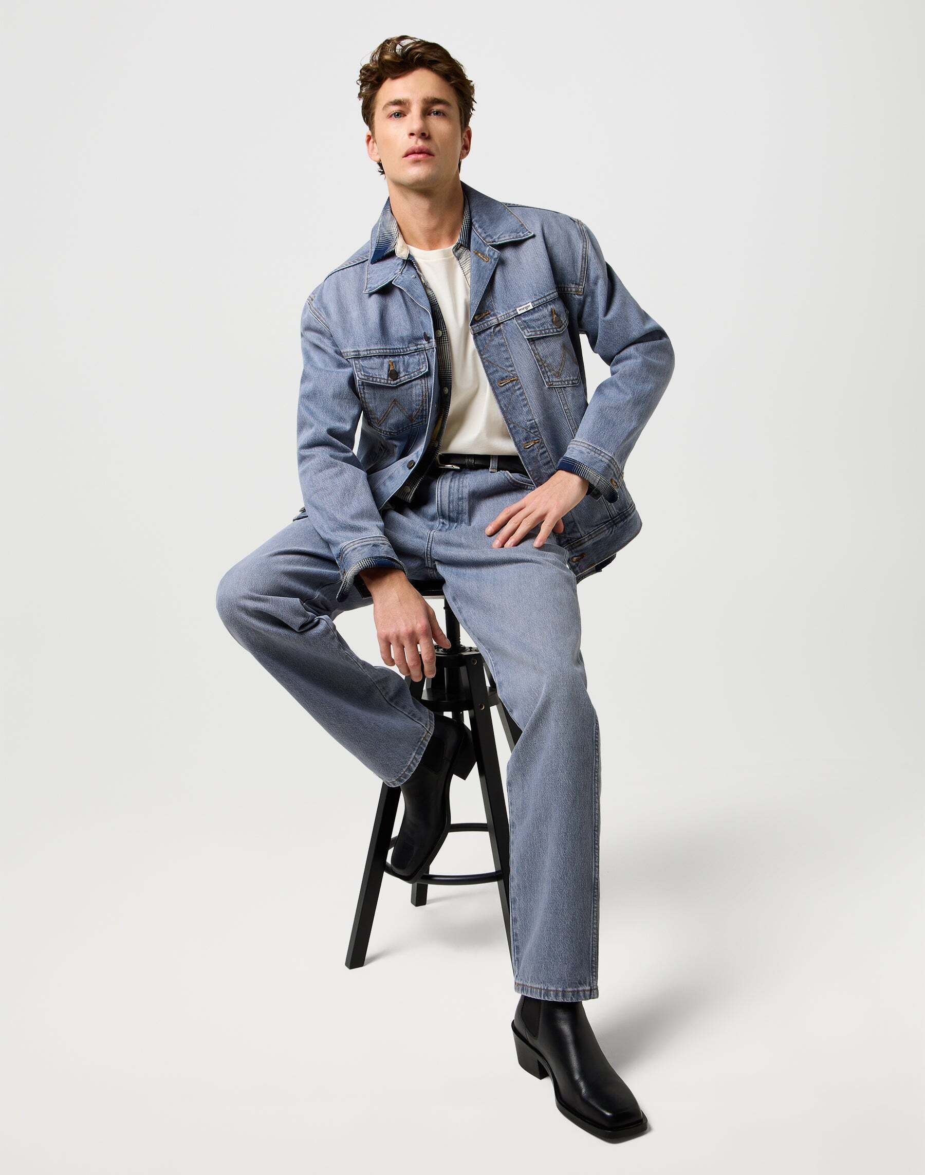 Wrangler Jeansjacke »WRANGLER Jeansjacke Anti Fit Jacket«