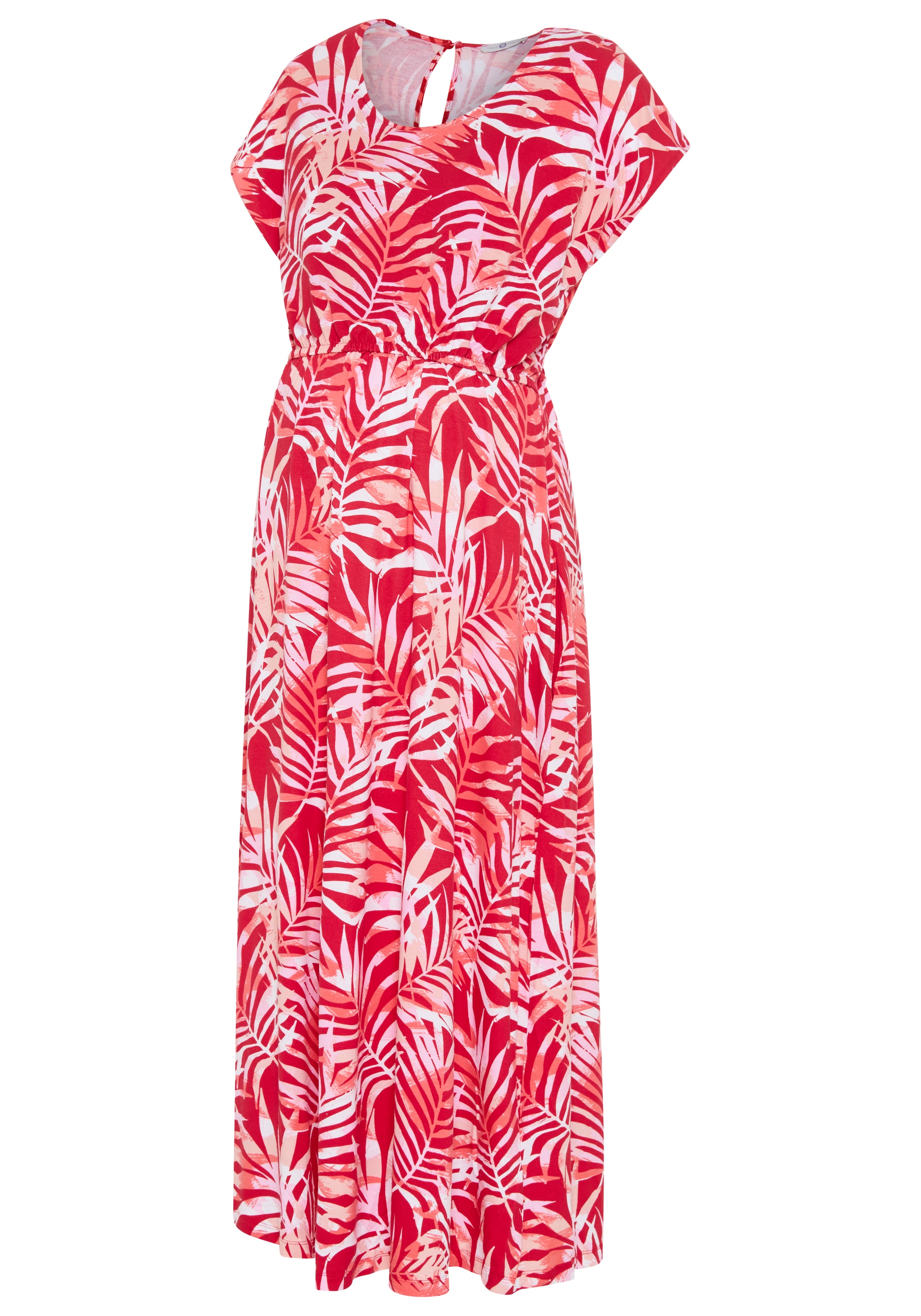 Neun Monate Umstandskleid »Langes Schwangerschafts- und Still-Kleid« Ohne Taschen Jersey-Kleid für Schwangerschaft und Stillzeit