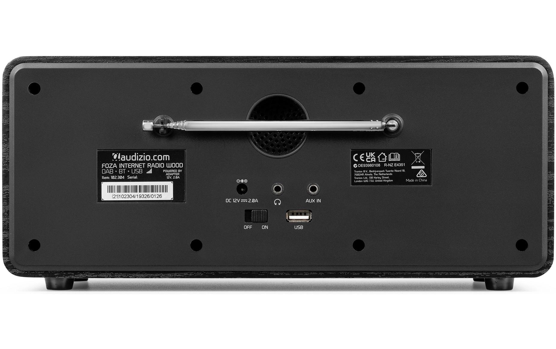 AUDIZIO Radio numérique (DAB+) »Foza« ( )