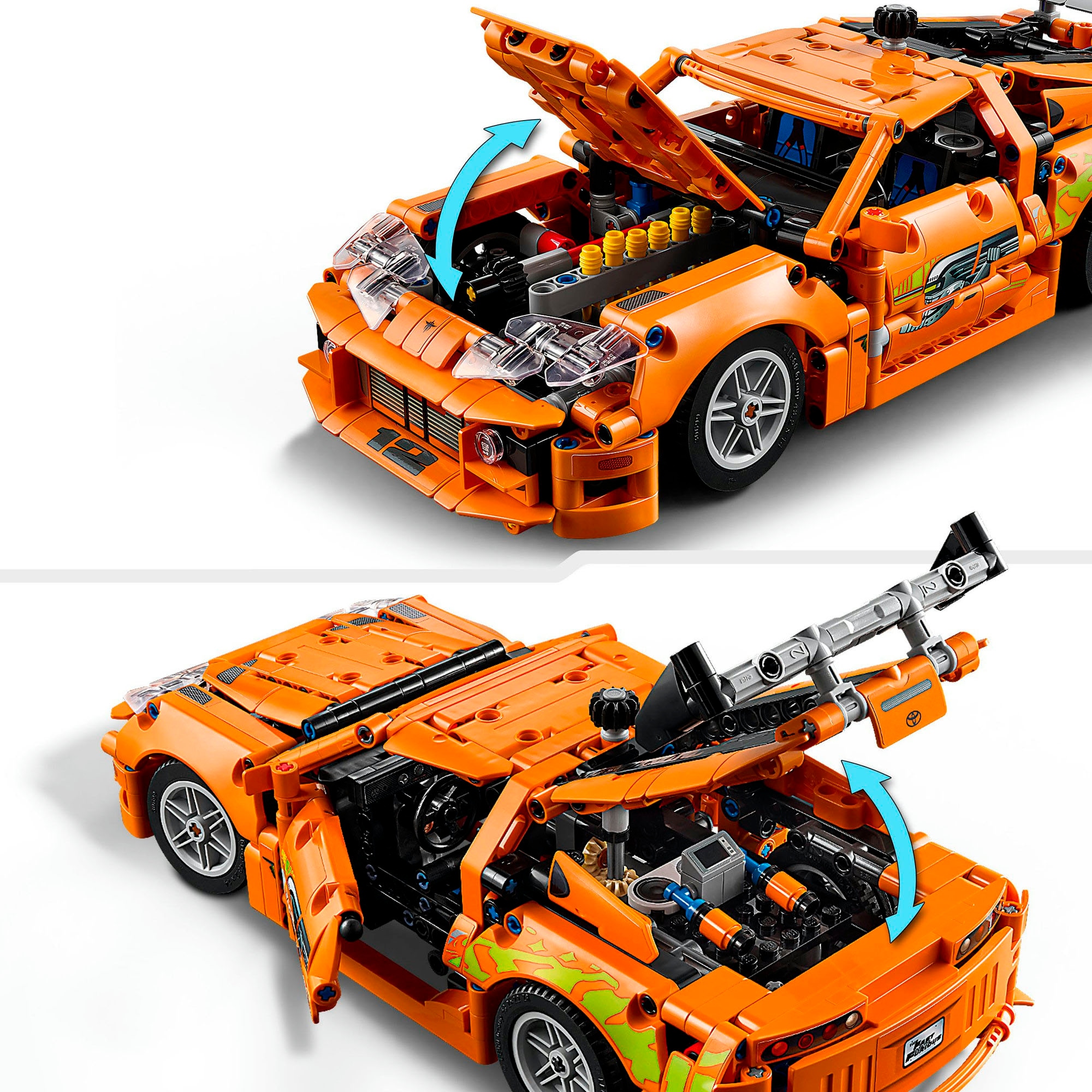 LEGO® Konstruktionsspielsteine »Fast and Furious Toyota Supra MK4 (42204), LEGO® Technic« Made in Europe
