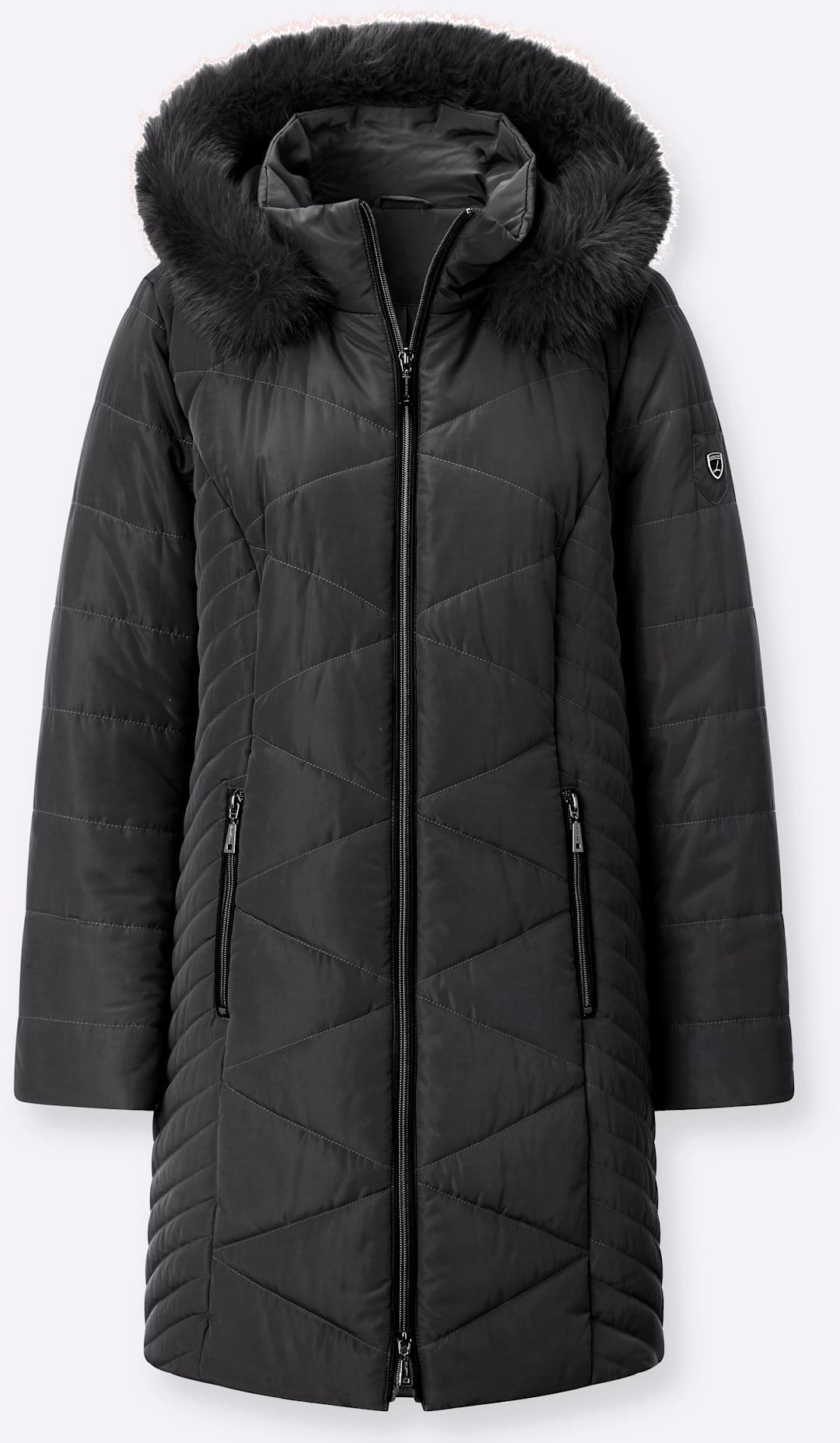 Casual Looks Veste longue mit Kapuze