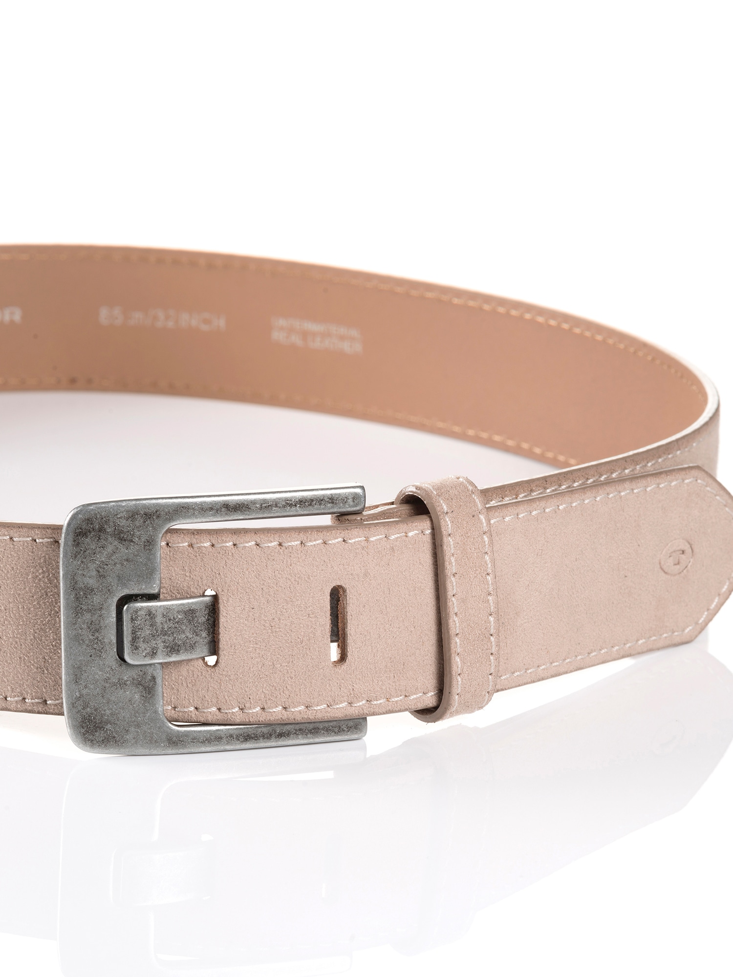 TOM TAILOR Ledergürtel »TTLUCY« 4 cm breiter Damengürtel, Casual und Jeans Look