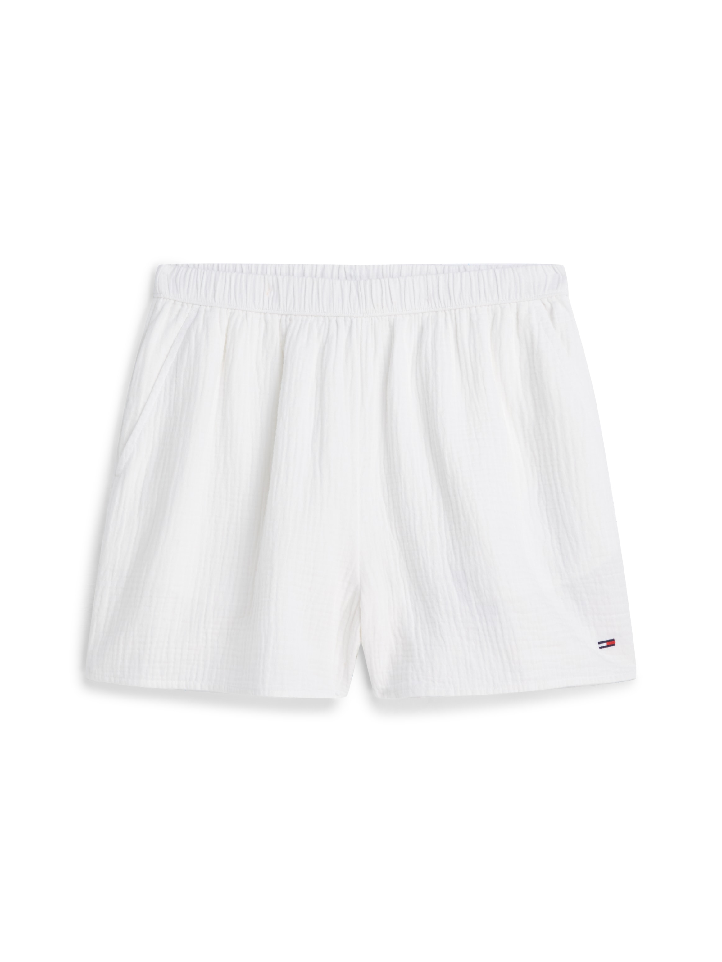 Tommy Jeans Shorts »TJW TEXTURE RLX SHORTS«  Baumwolle,  relaxed fit, Logo Flag