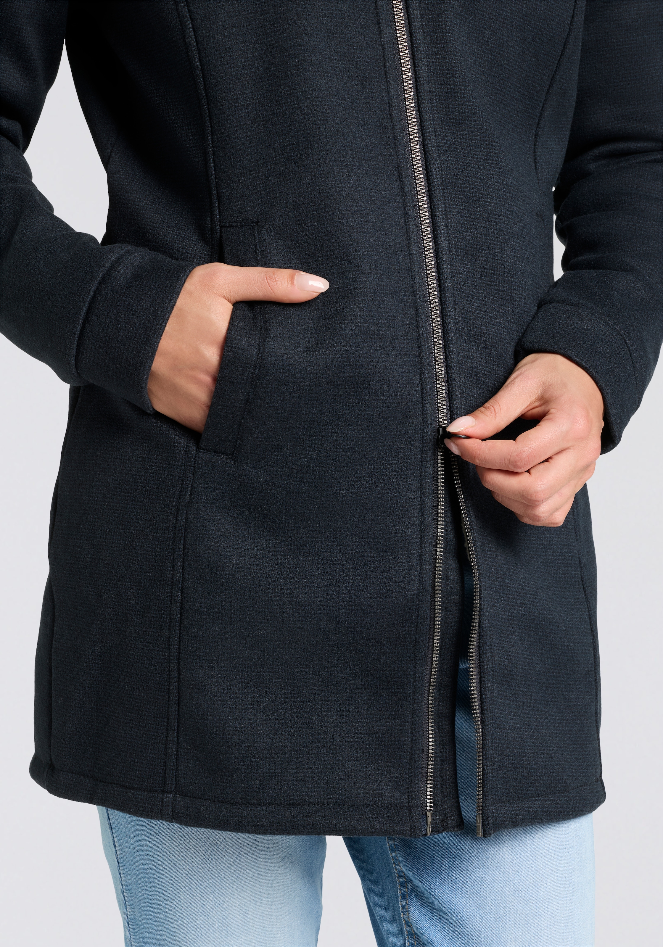 G.I.G.A. DX by killtec Strickfleecejacke »GW 37 WMN KNTFLC PRK« 1 Stk. tlg. wärmend & windabweisend, Übergangsjacke