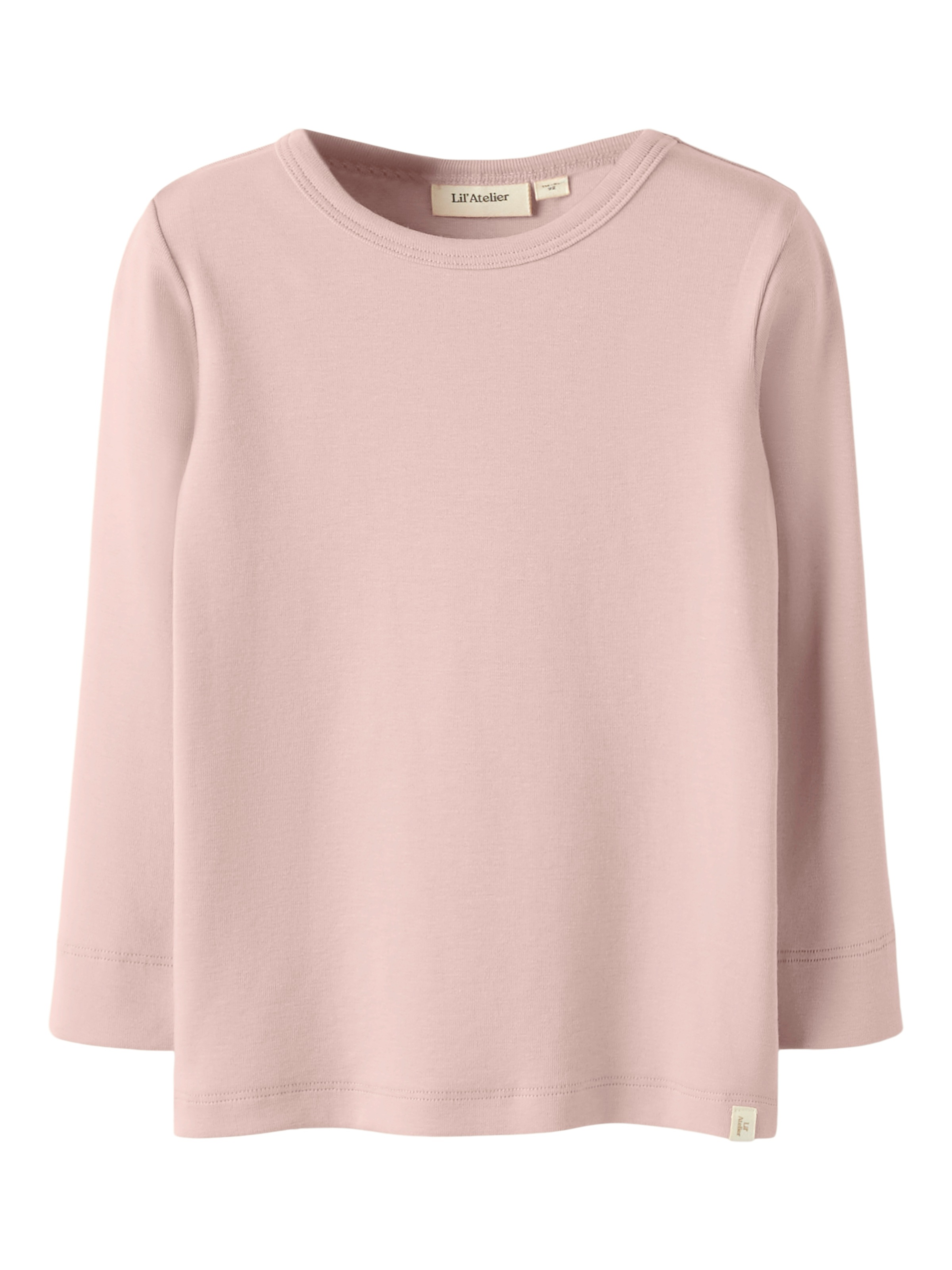 Lil' Atelier Langarmshirt »NMNGAYO LS SLIM TOP LIL NOOS« Baumwollmischung