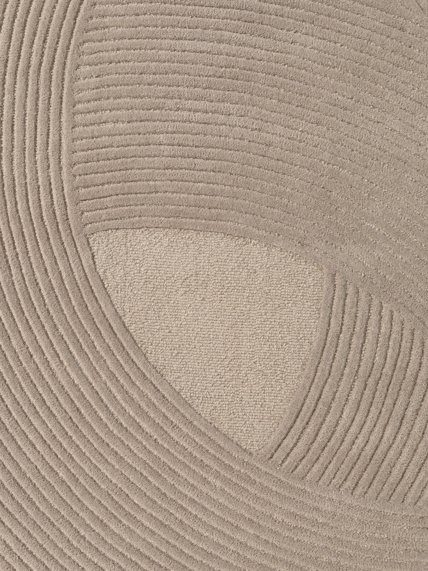 Ted Baker Tapis en laine »Wollteppich Victoria« Rectangulaire 18 mm Höhe tapis naturel laine, design relief, salon, chambre