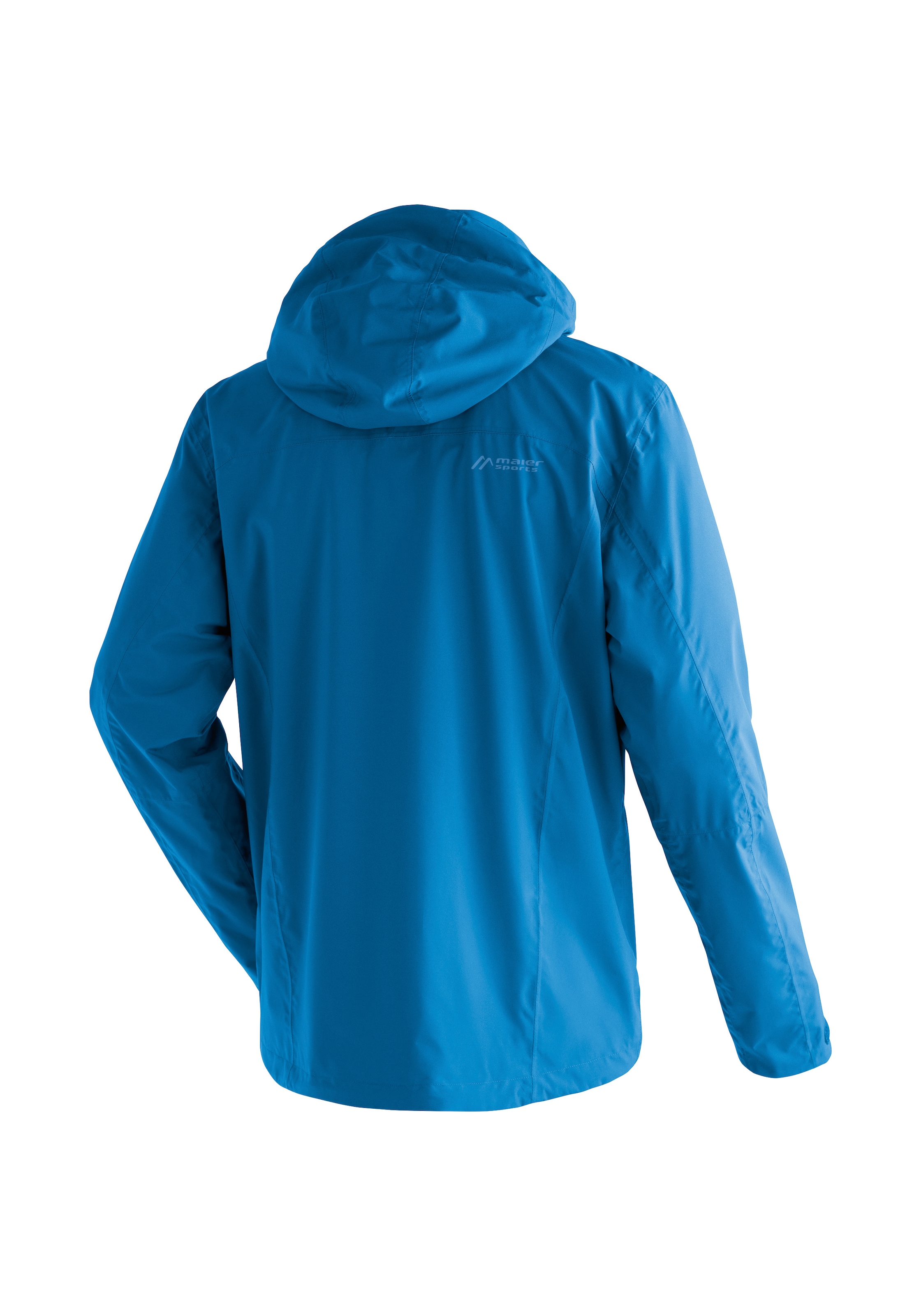 Maier Sports Veste de pluie »Metor rec M« Herren Jacke mit Kapuze, Windjacke wasserdicht atmungsaktiv, Reg. Fit