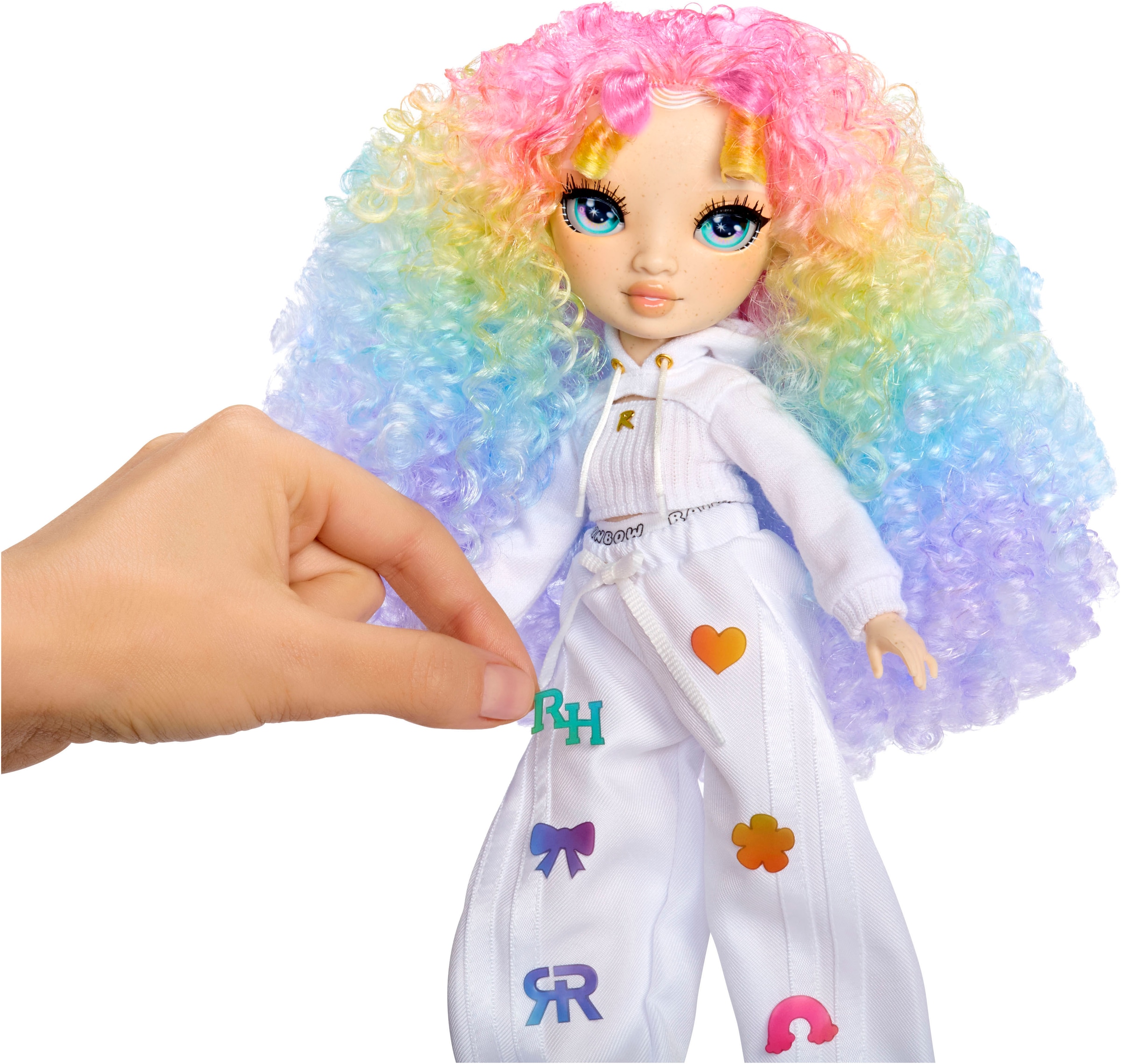 RAINBOW HIGH Anziehpuppe »Air Brush & Create Fashion Dolls -Green Eyes«