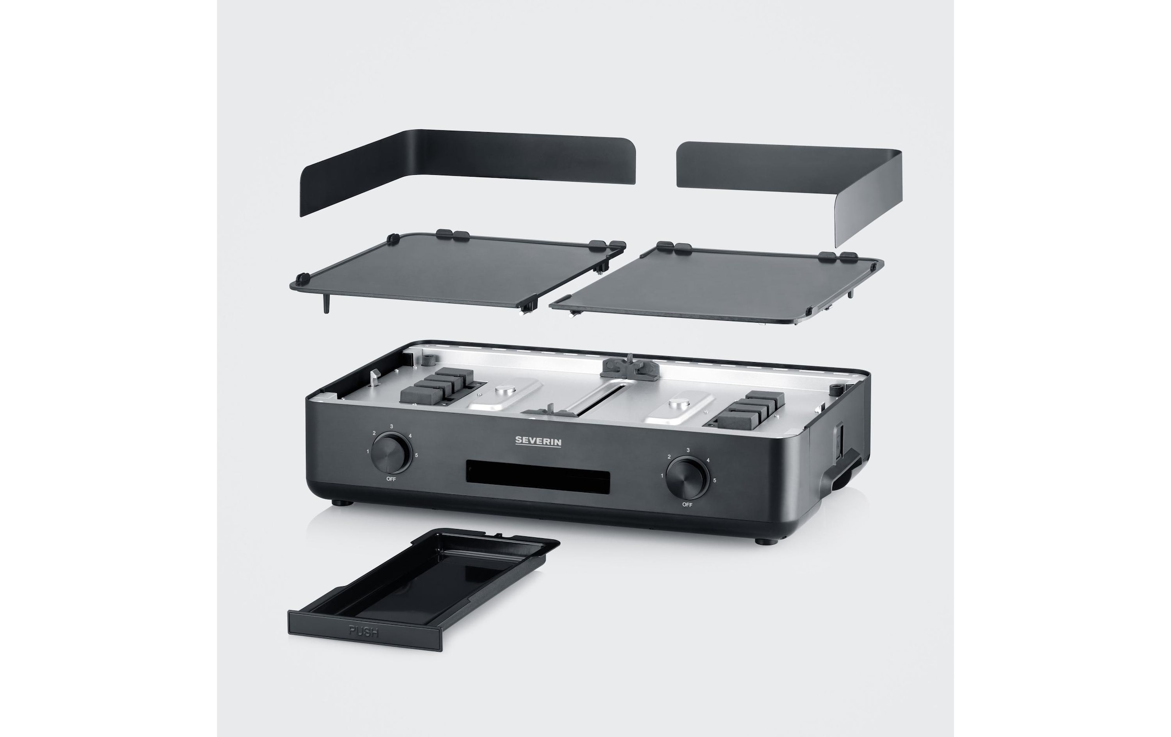 Severin Barbecue de table »Plancha Suave PG 8569« 2200 W
