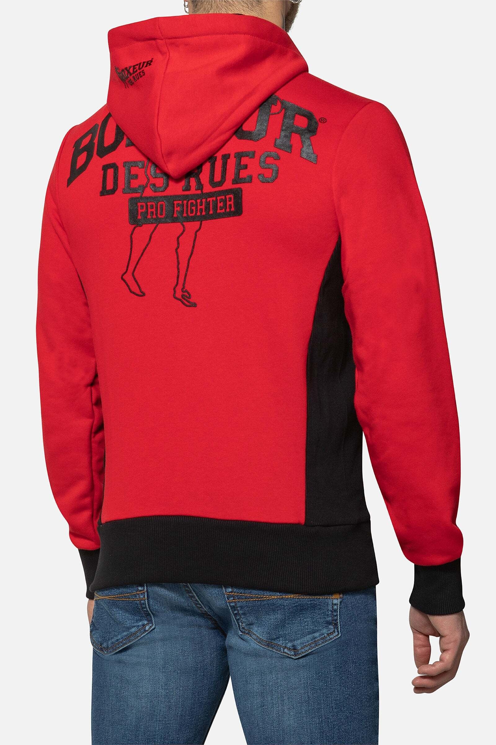 BOXEUR DES RUES Veste sweat »BOXEUR DES RUES Sweatjacke Hooded Full Zip Sweatshirt«
