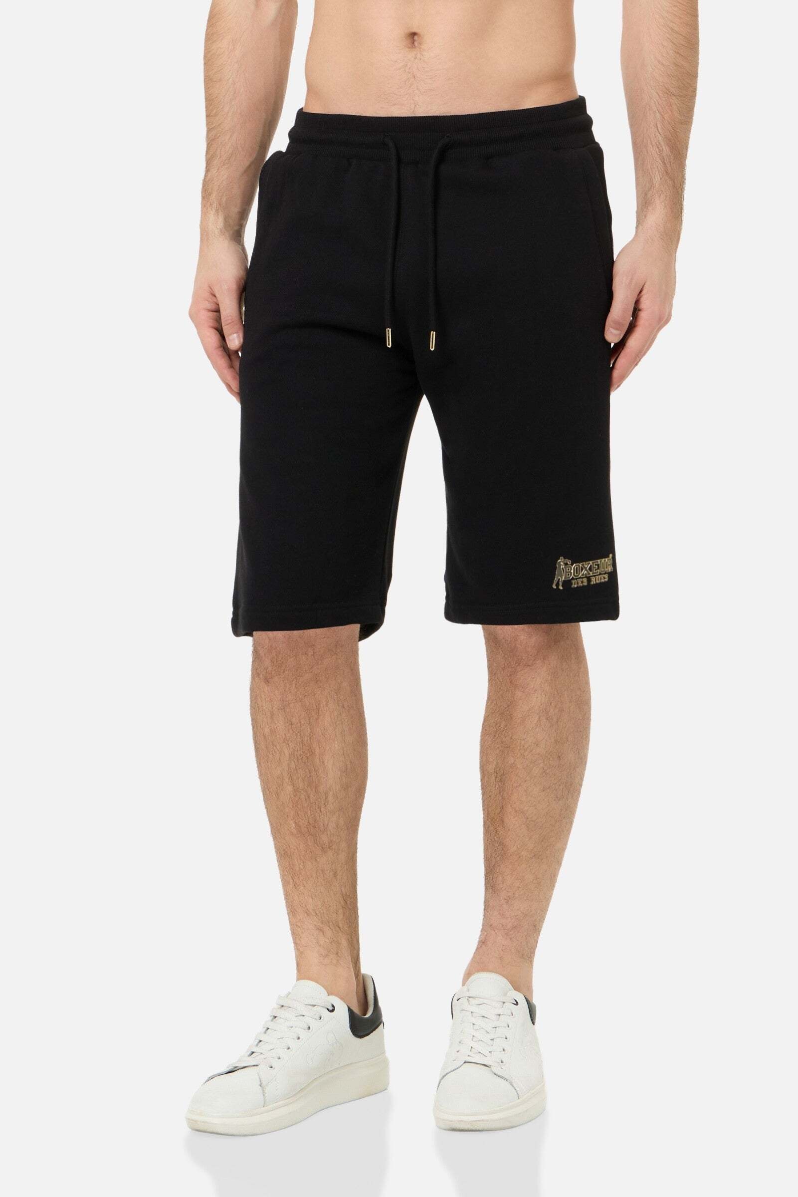 BOXEUR DES RUES Short »BOXEUR DES RUES Sweatshorts With Logo«