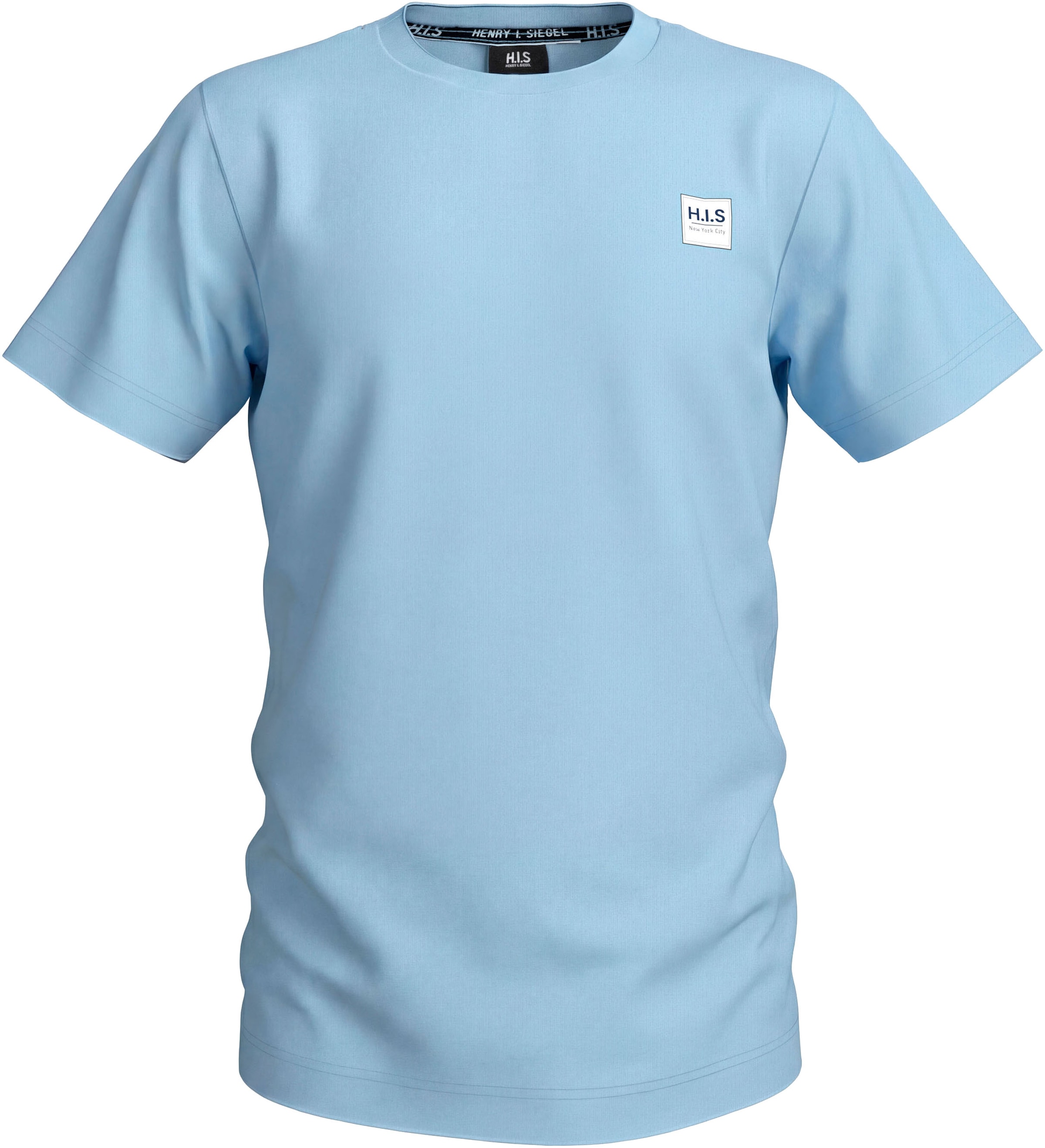 H.I.S T-shirt »2er Pack Shirts mit HIS-Logos für Jungen« Packung, 2,  modischer Stil, Kurzarm, mit Logodruck, aus Baumwolle, für Jungen