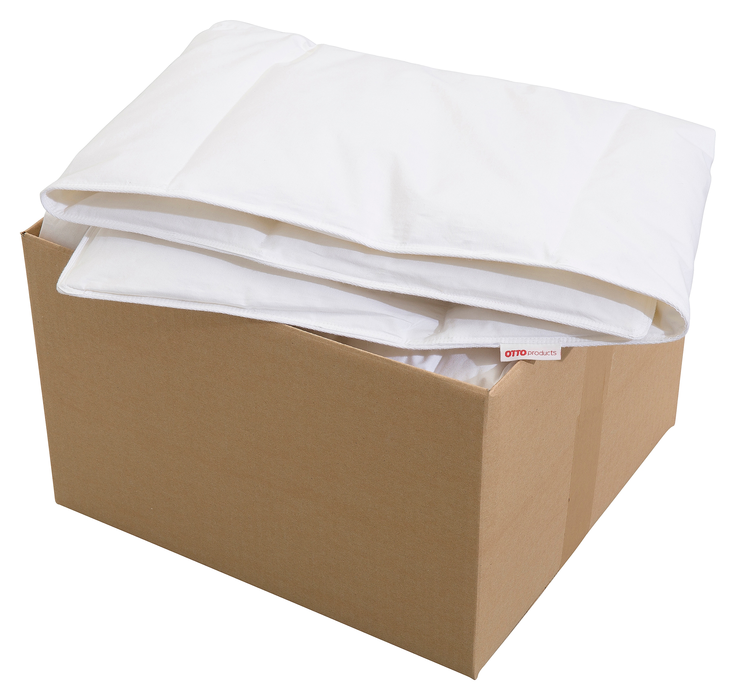 GOODproduct Couette en duvet »Jannika« léger Füllung 80 % duvet & 20 % plumes 1 cuis tlg. Emballage sans plastique