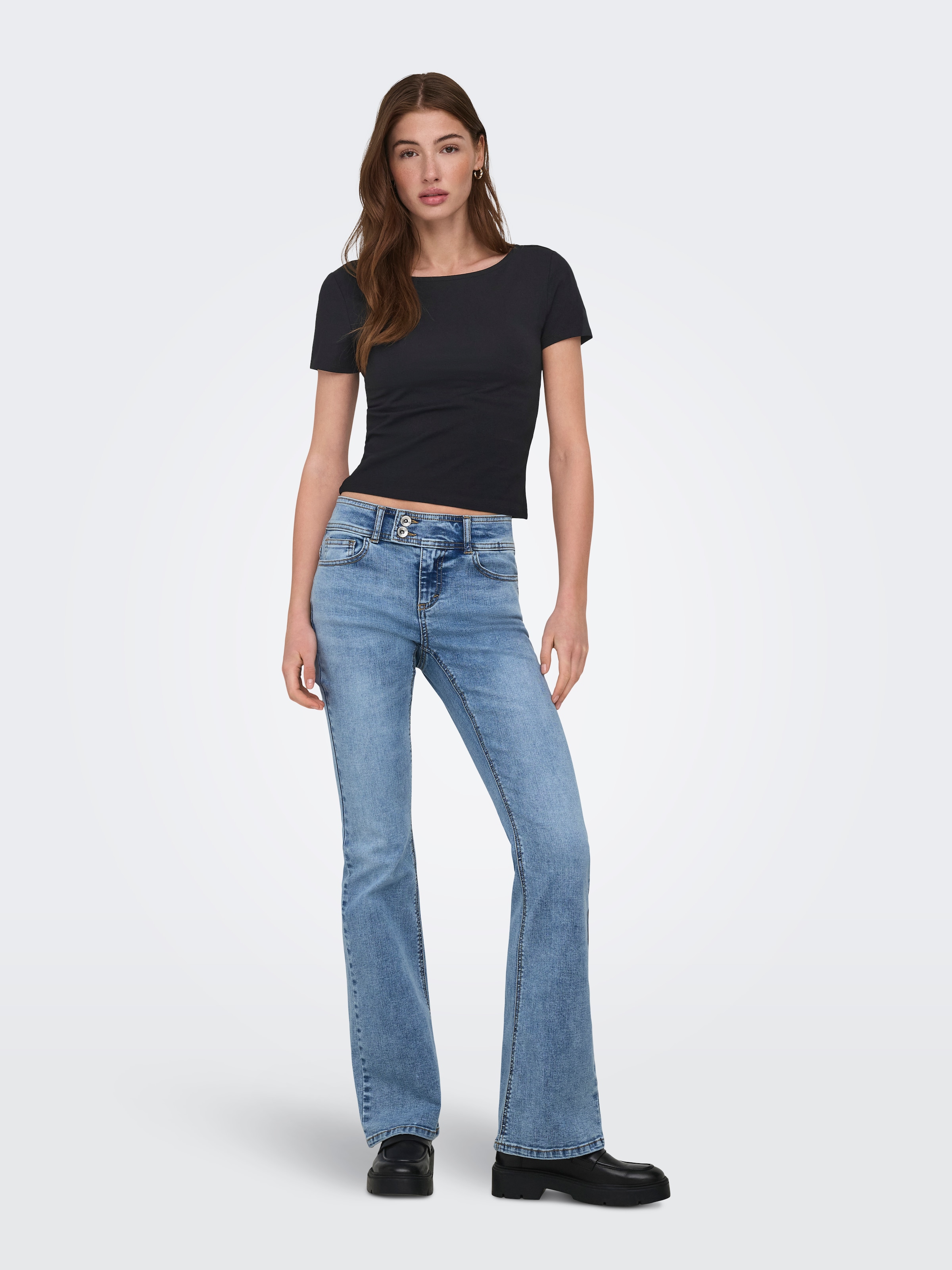 ONLY Kurzarmshirt »ONLSUSAN SHORT S/S 2 PACK TOP CS JRS« Packung, 2er-Pack, 2