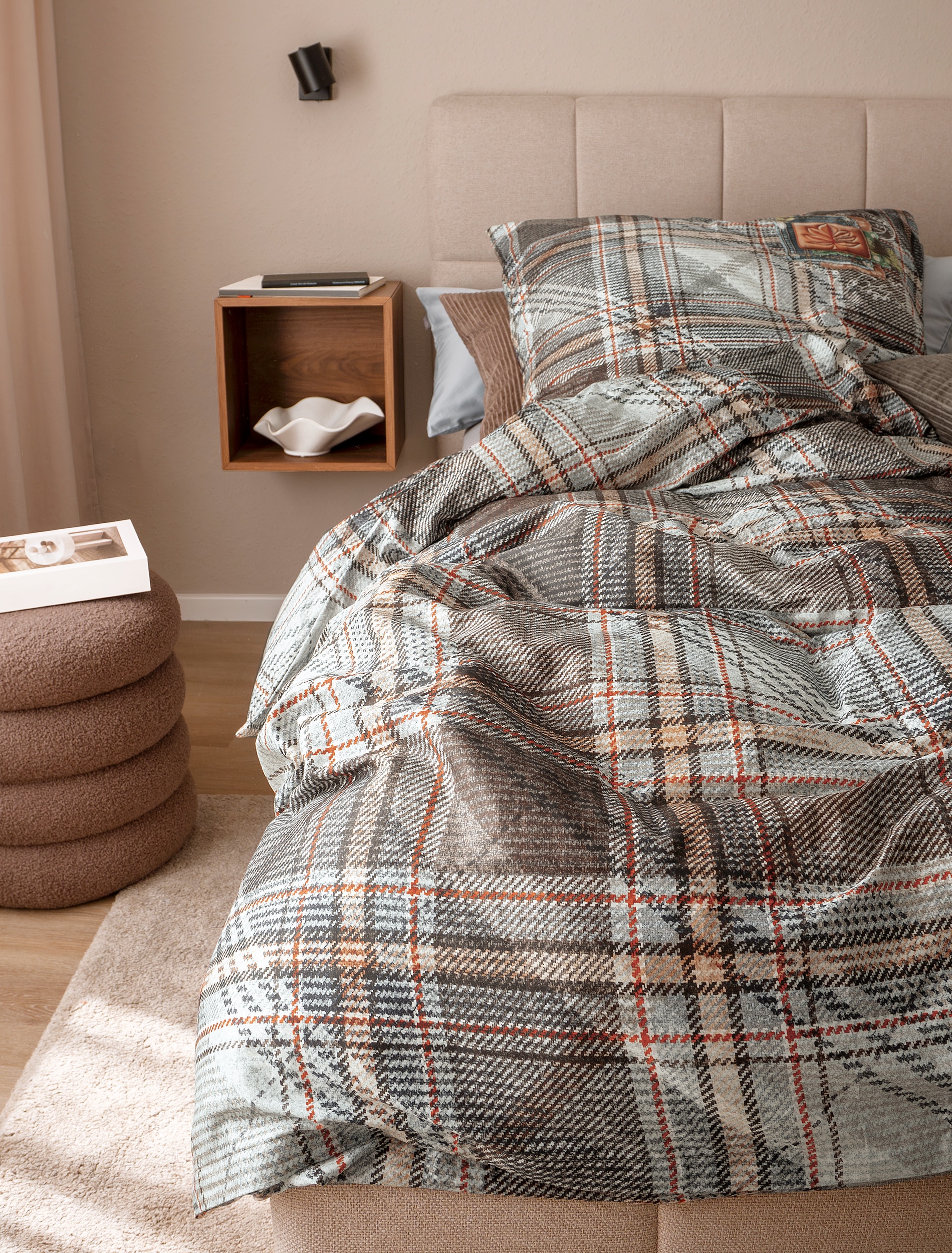 Irisette Linge de lit »Wave 8770« 2 Mako-satin, agréable à porter et respirant, qualité toute l'année