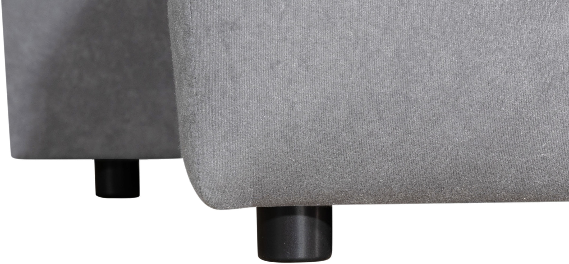 GOODproduct Wohnlandschaft »Jessy U-Form, B: 313 cm, in Cord & weiteren Bezügen« Schlaffunktion, Bettkasten, Tonnentaschenfederkern-Polsterung