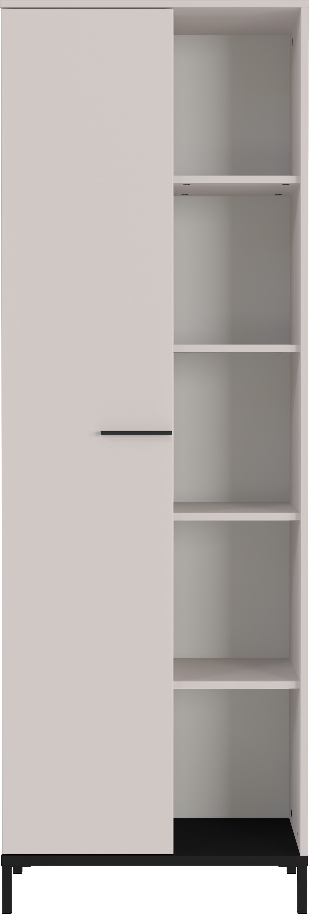 GERMANIA Aktenschrank »GW-Rovigo, mit offenem Regal,« 1 Stk. tlg. spiegelverkehrt montierbar, Höhe 190 cm, Made in Germany