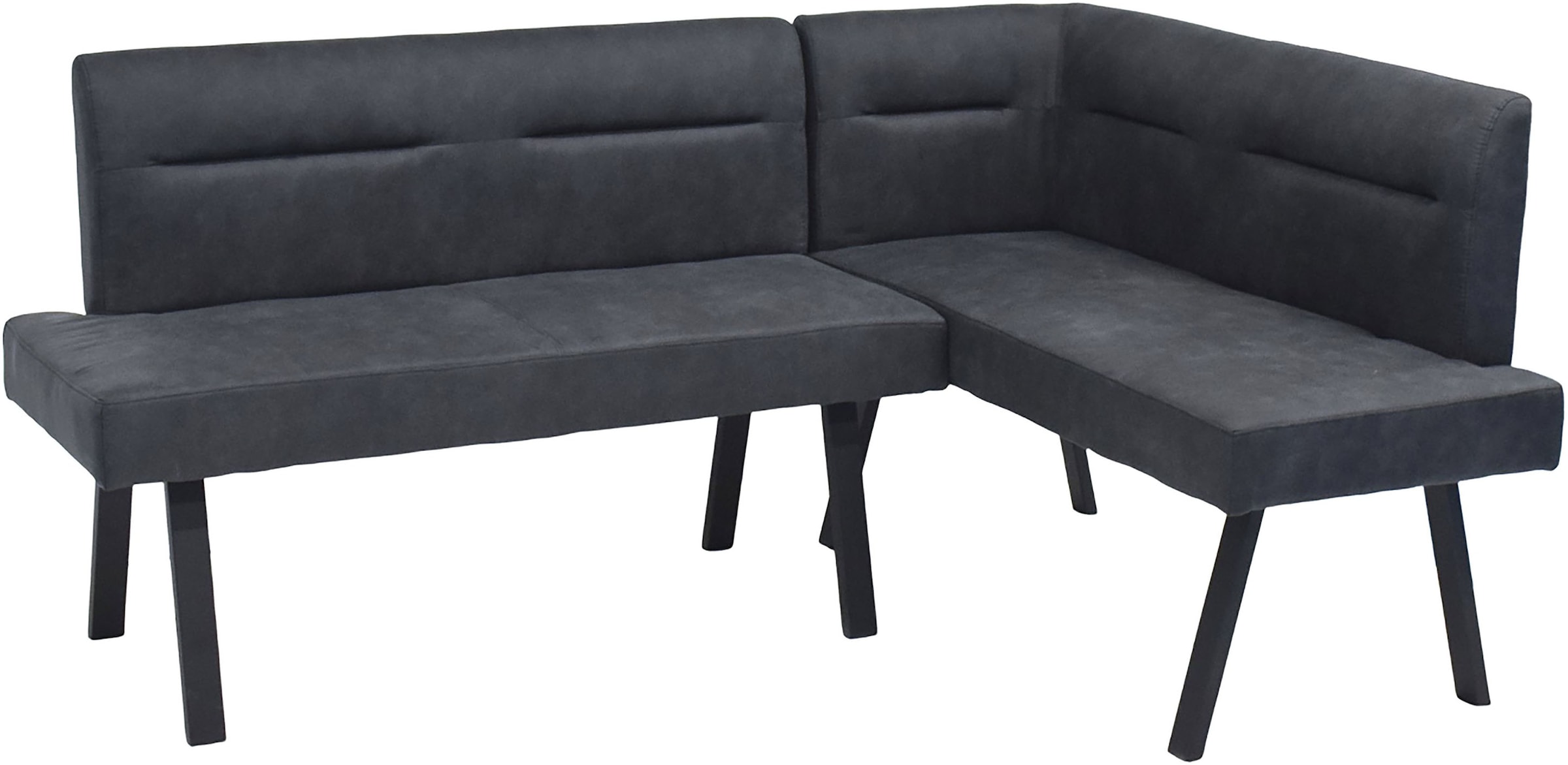 byLIVING Banc d'angle »MONTREAL« Microfaser, bis 330 kg, Taschenfederkern, Ziernaht im Rücken