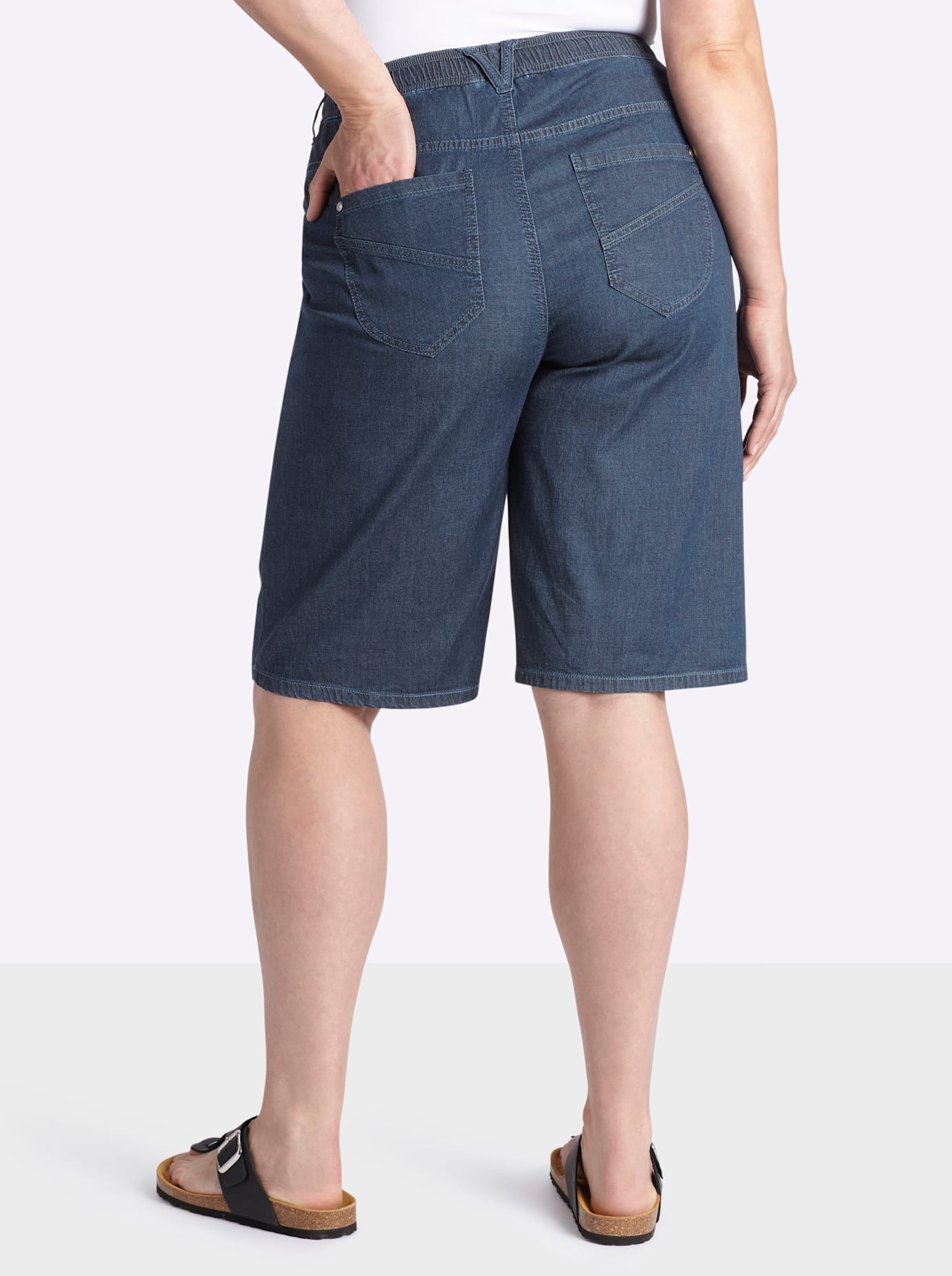 Sheego Bermuda en jean 1