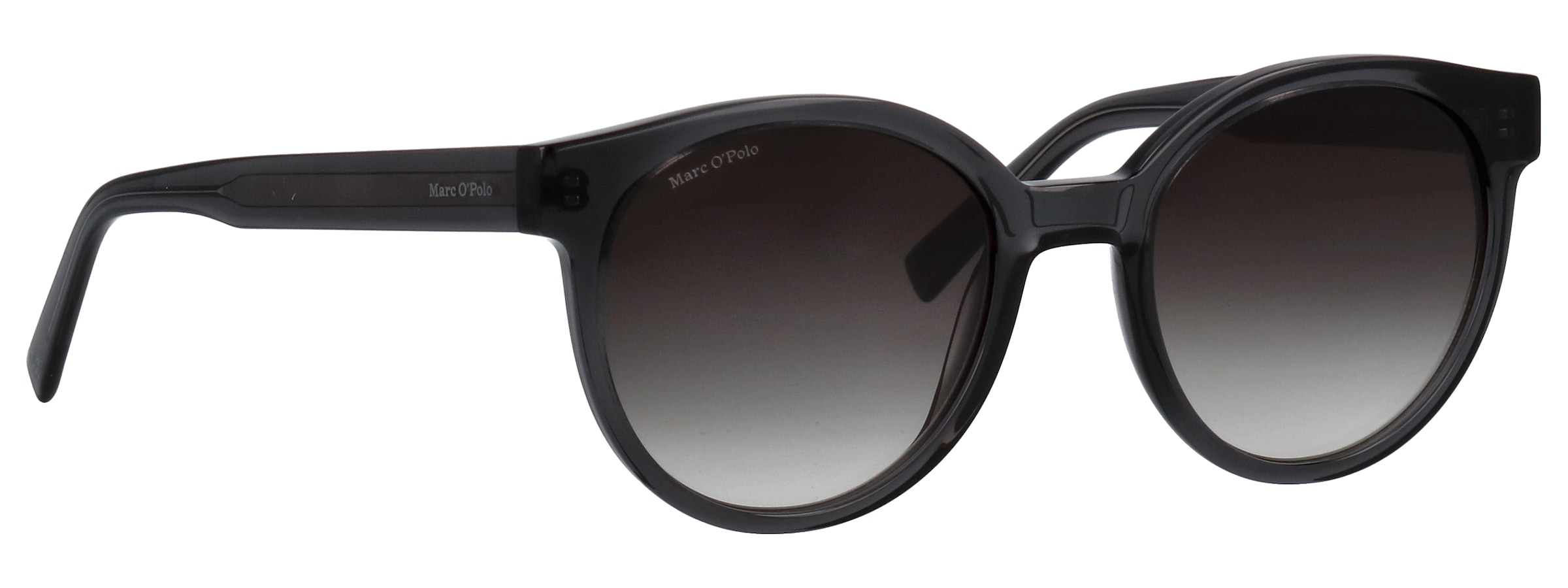 Marc O'Polo Lunettes de soleil »Modell 506234« Form Panto, Logoschriftzug auf Bügel, Kunststofffassung