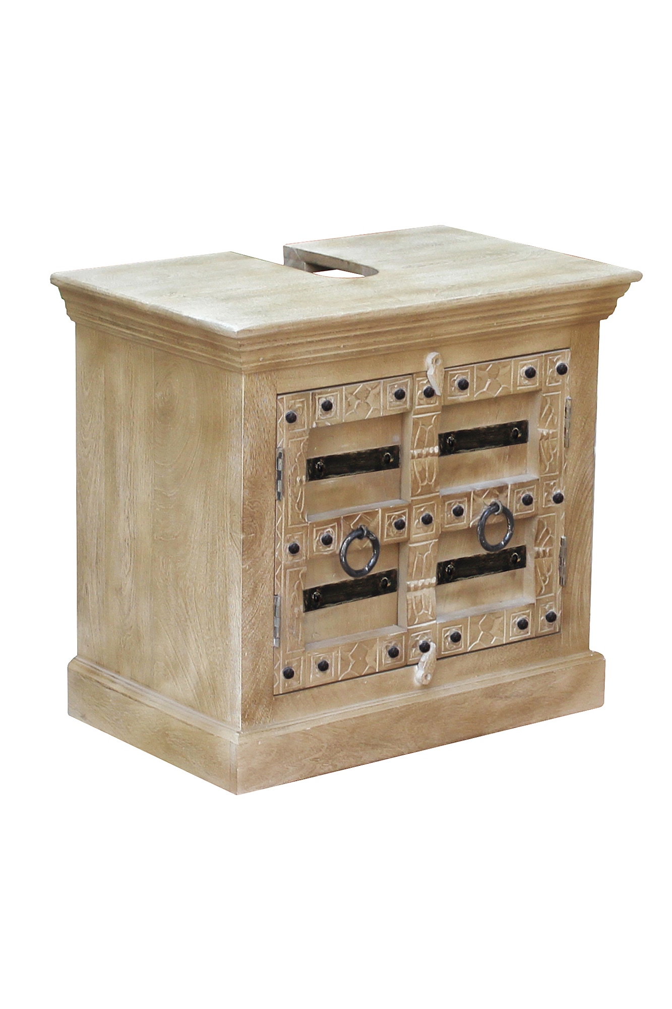 SIT Badmöbel-Set »Colombo 5-tlg. aus Mangoholz mit Hochschrank« Set, Bäder-Set, 