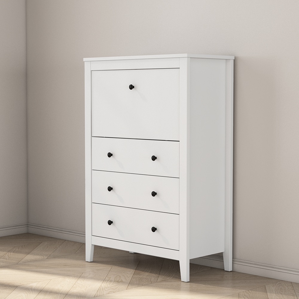 GOODproduct Secrétaire de style maison de campagne, (L/P/H) : 80/39,5/119,6 cm