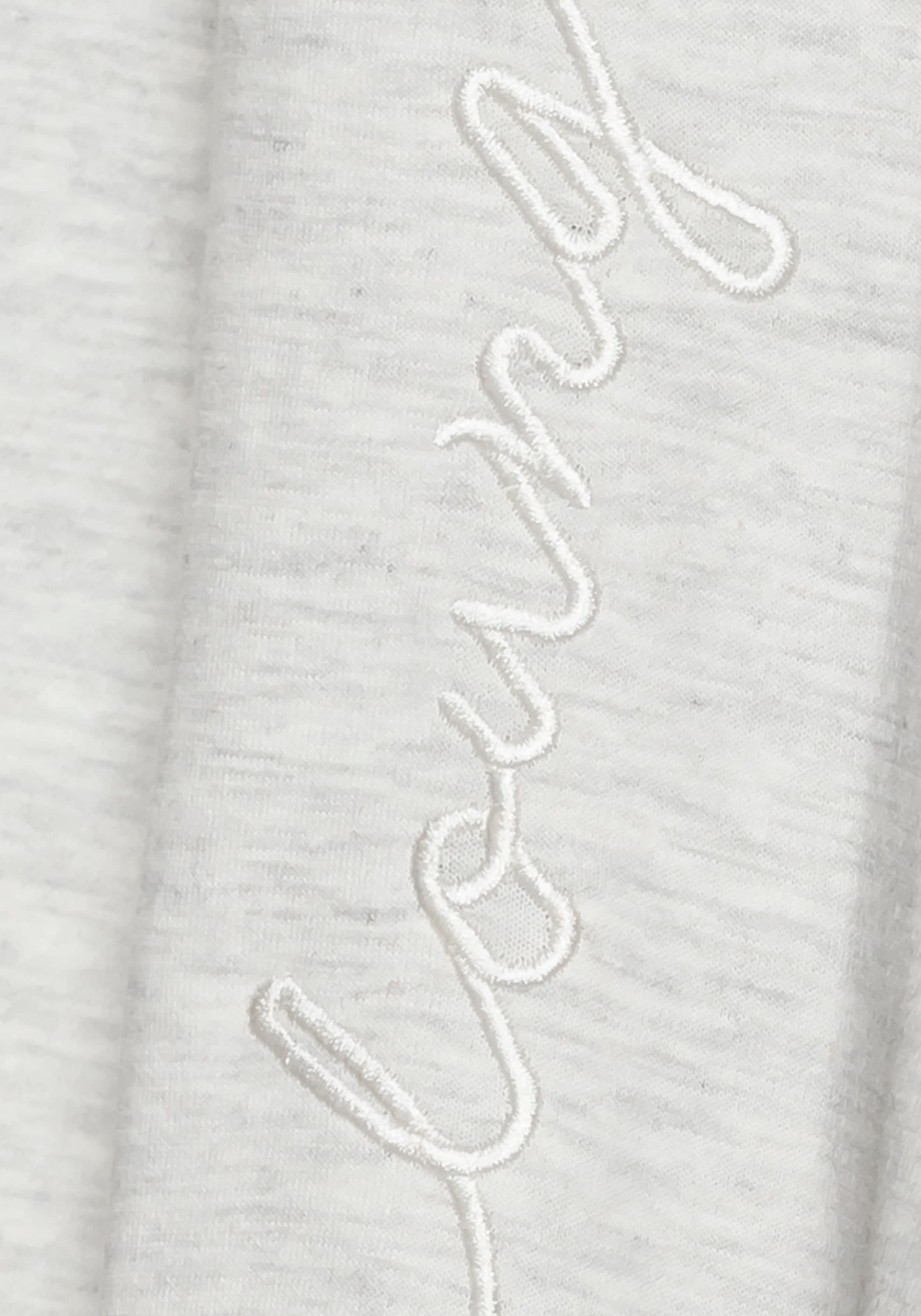 Vivance Robe en sweat mit Loungewear Stickerei, Loungekleid