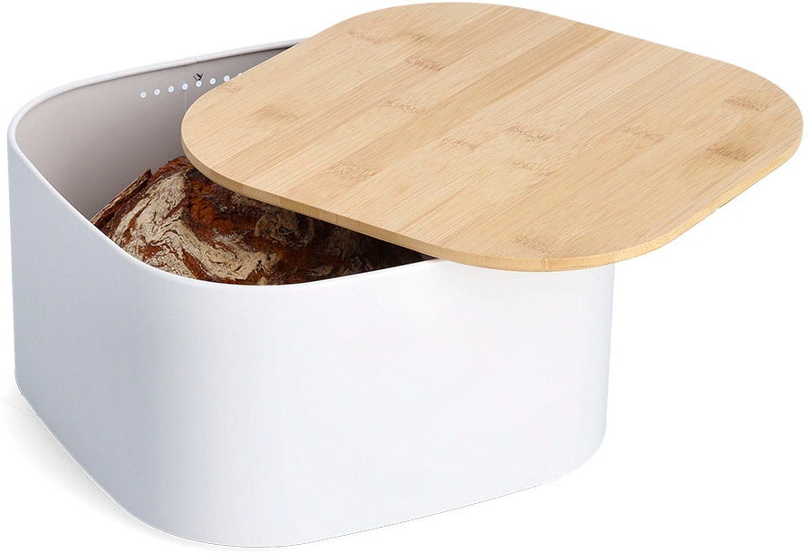Zeller Present Brotkasten 1 Stk. tlg. mit Bambusdeckel
